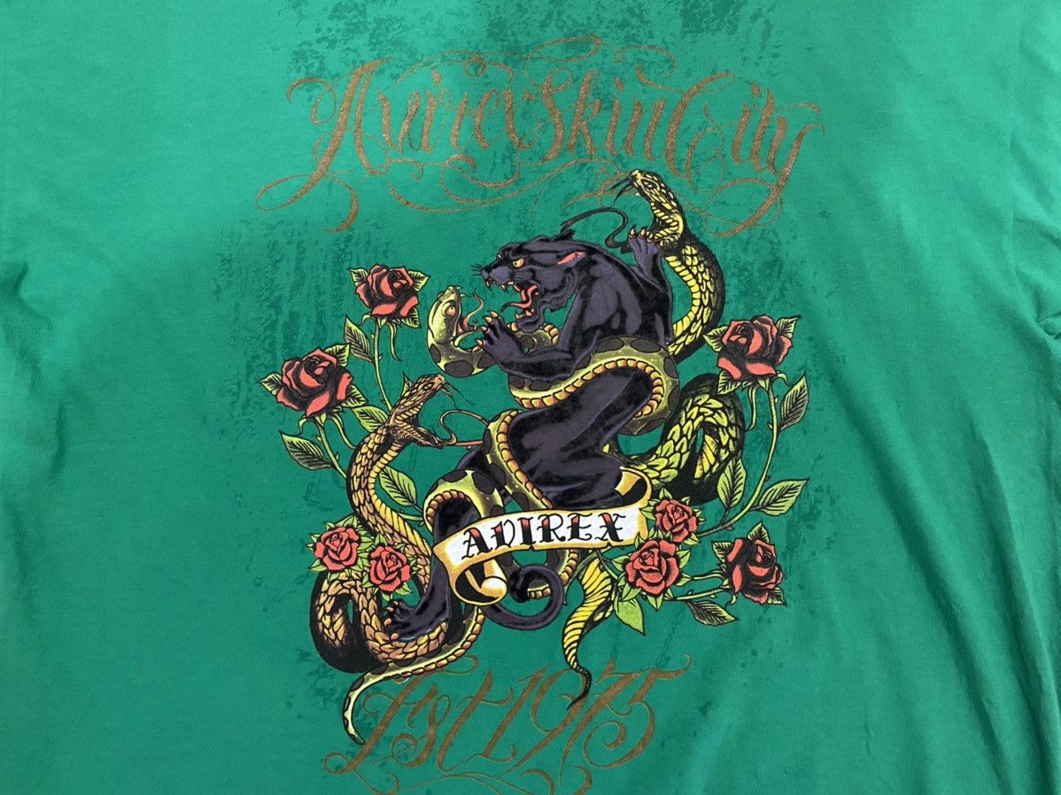 Avirex X Ed Hardy Full Printed Tee