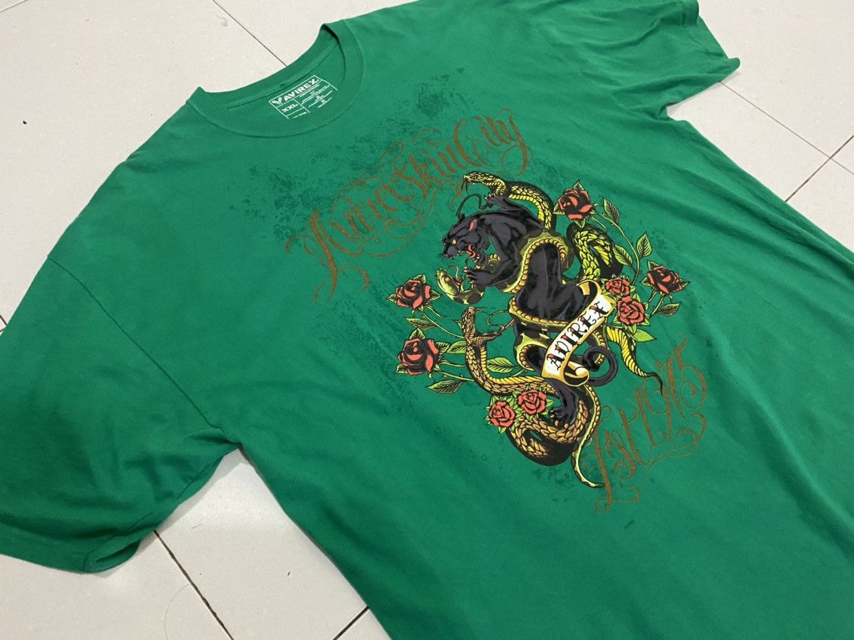 Avirex X Ed Hardy Full Printed Tee