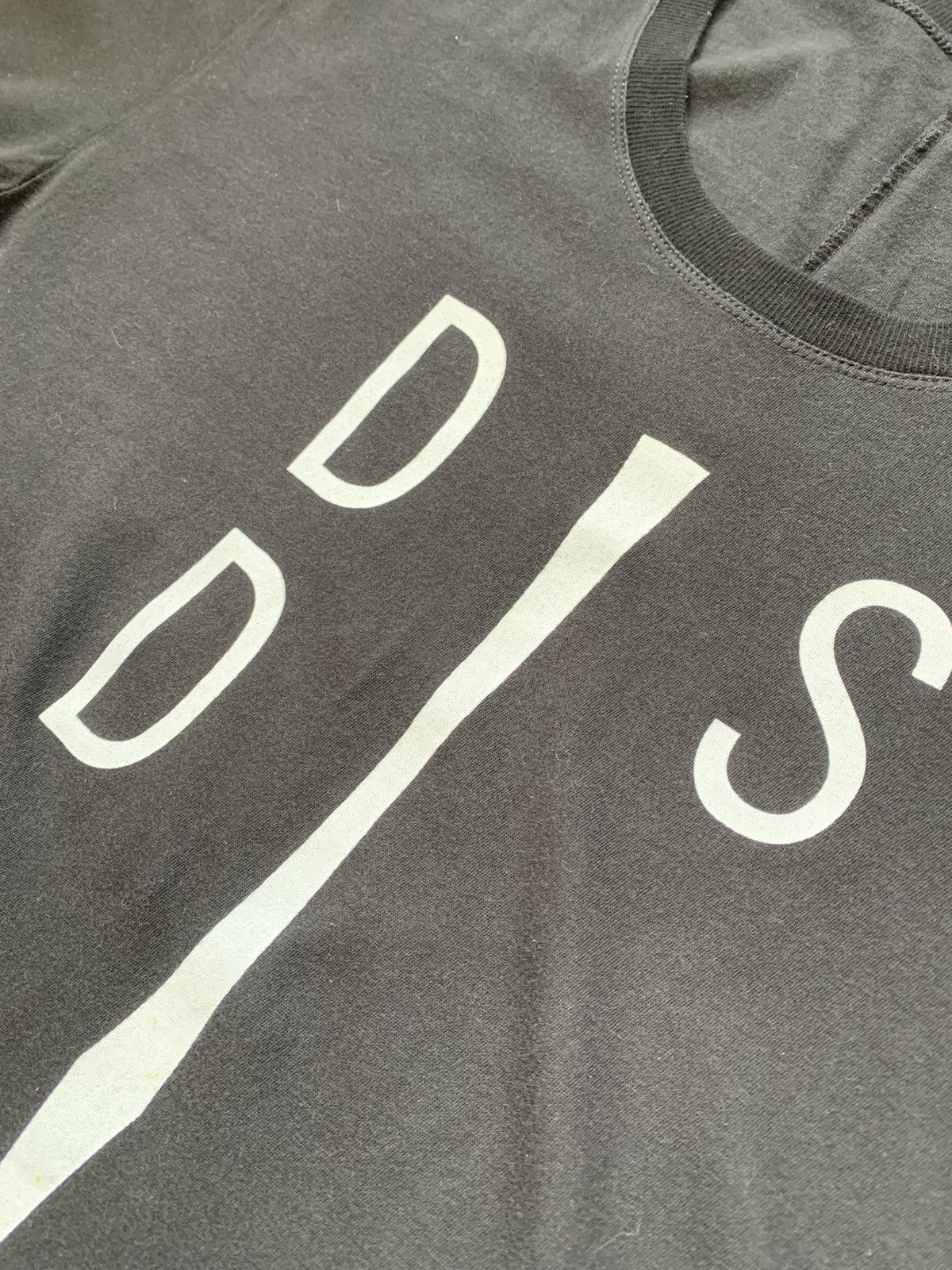Silent By Damir Doma Damir Doma Black cotton longline print detail t-shirt Size US M / EU 48-50 / 2 - 6 Thumbnail