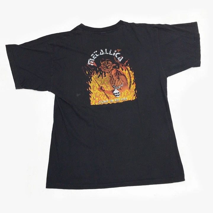 Band Tees Metallica Damage Inc 80s Vintage Concert Bootleg T-Shirt Tee Size US L / EU 52-54 / 3 - 2 Thumbnail
