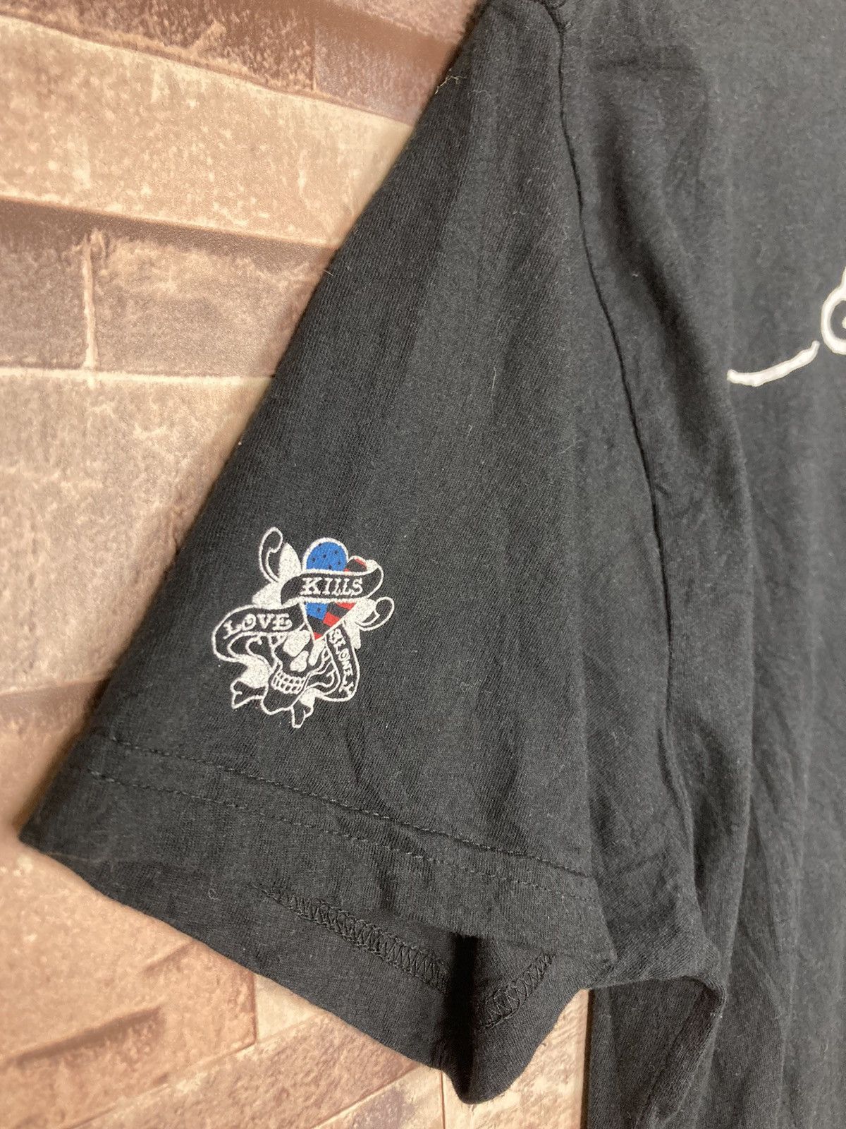 Christian Audigier Ed hardy Kills Love Slowly Tee Y2K #T8-2 Size US L / EU 52-54 / 3 - 3 Thumbnail