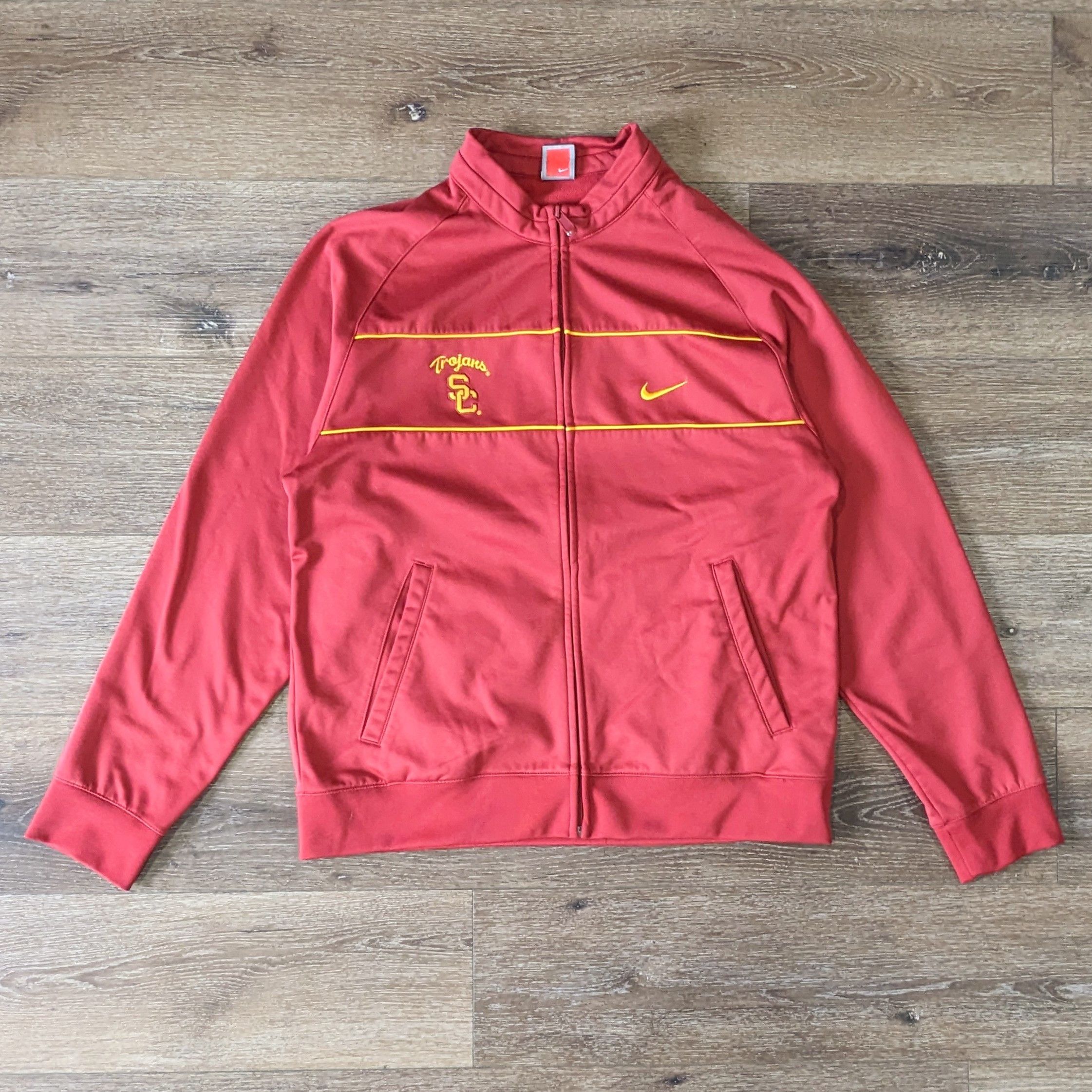 Vintage Team Nike USC Trojans track jacket SIZE L