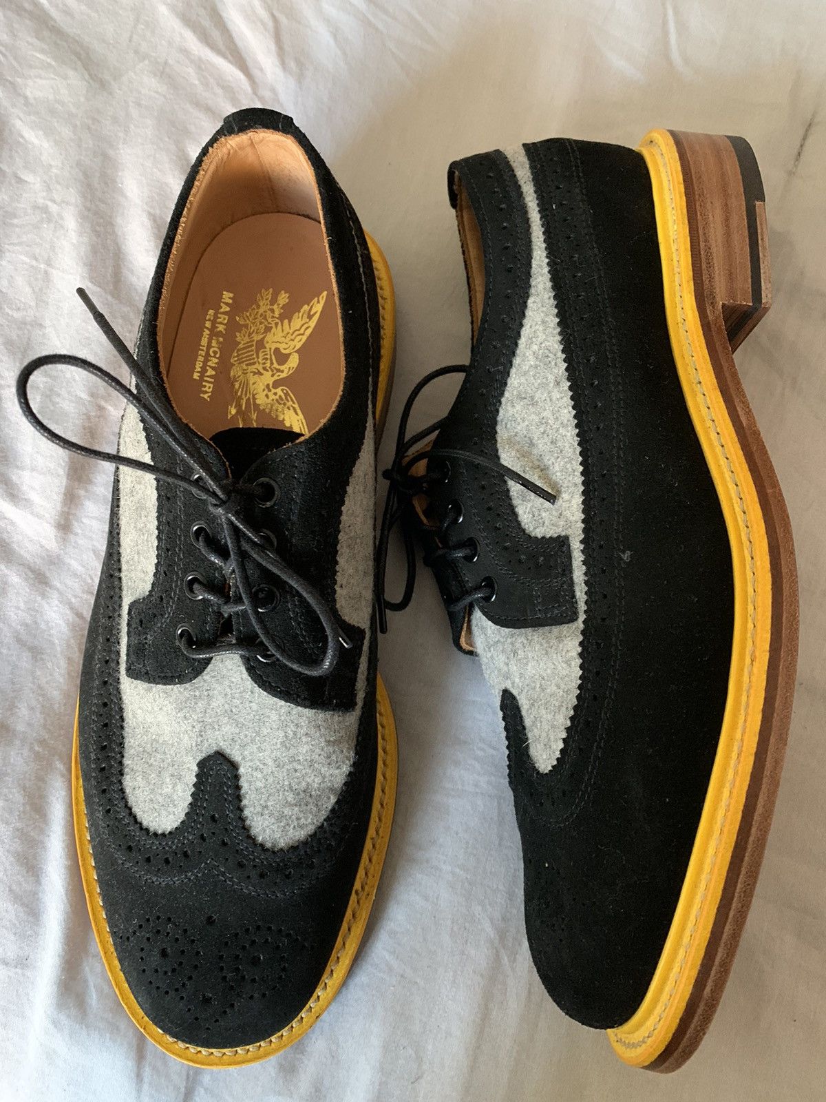 Mark Mcnairy Wingtip Brogue Suede Chukka Made in England Initial Impressions] Mark McNairy New Amsterdam Women main image 2