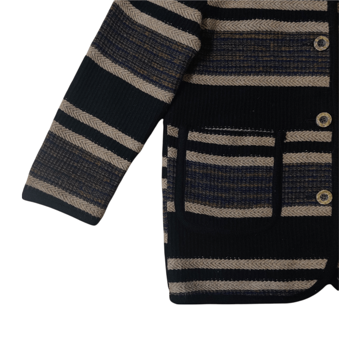 Autumn Cashmere Vintage Wool And Cahsmere Knitted Jacket Size US M / EU 48-50 / 2 - 3 Thumbnail