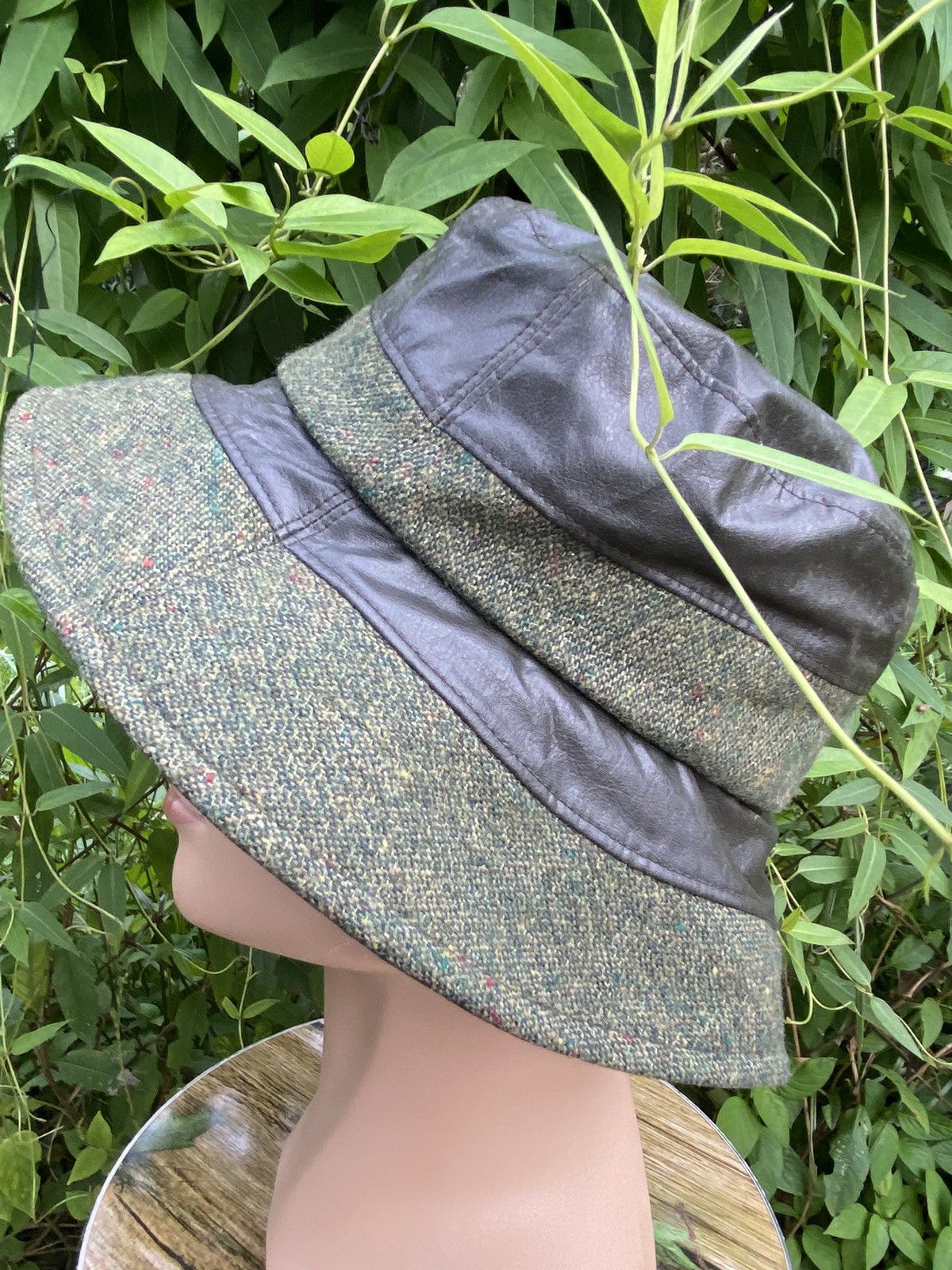 Balmain Authentic Lambskin Balmain Buckat Hat Size ONE SIZE - 13 Thumbnail