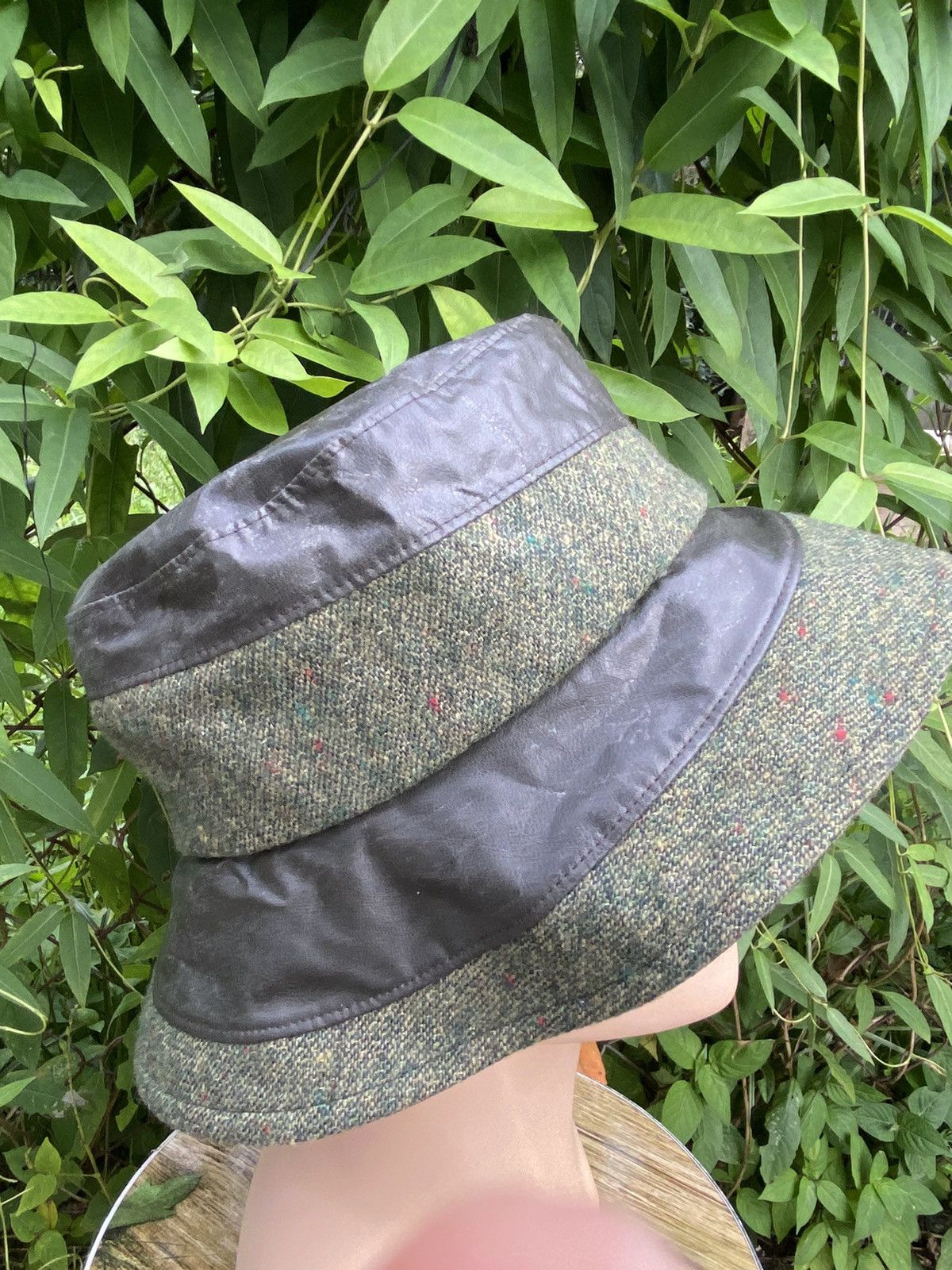Balmain Authentic Lambskin Balmain Buckat Hat Size ONE SIZE - 11 Thumbnail