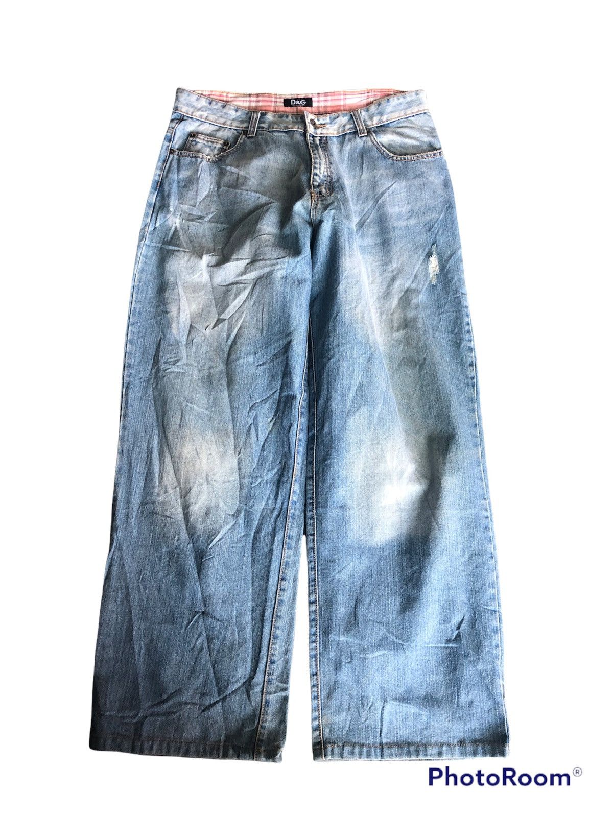 image of Dolce Gabbana Vintage Dolce And Gabbana Denim Jeans in Blue, Men's (Size 36)