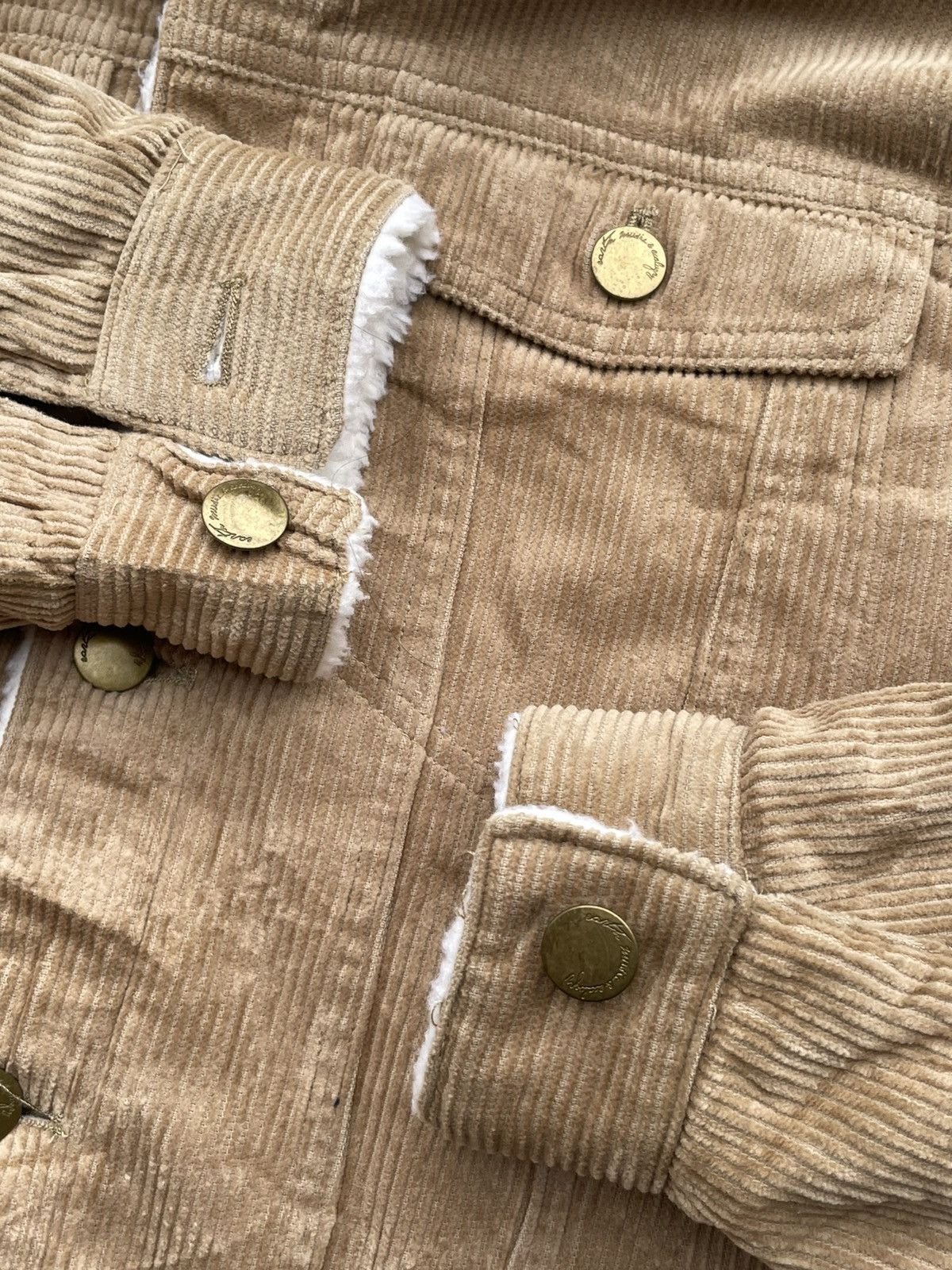 Japanese Brand Earth Music & Ecology Coduroy Jacket Size US L / EU 52-54 / 3 - 14 Thumbnail