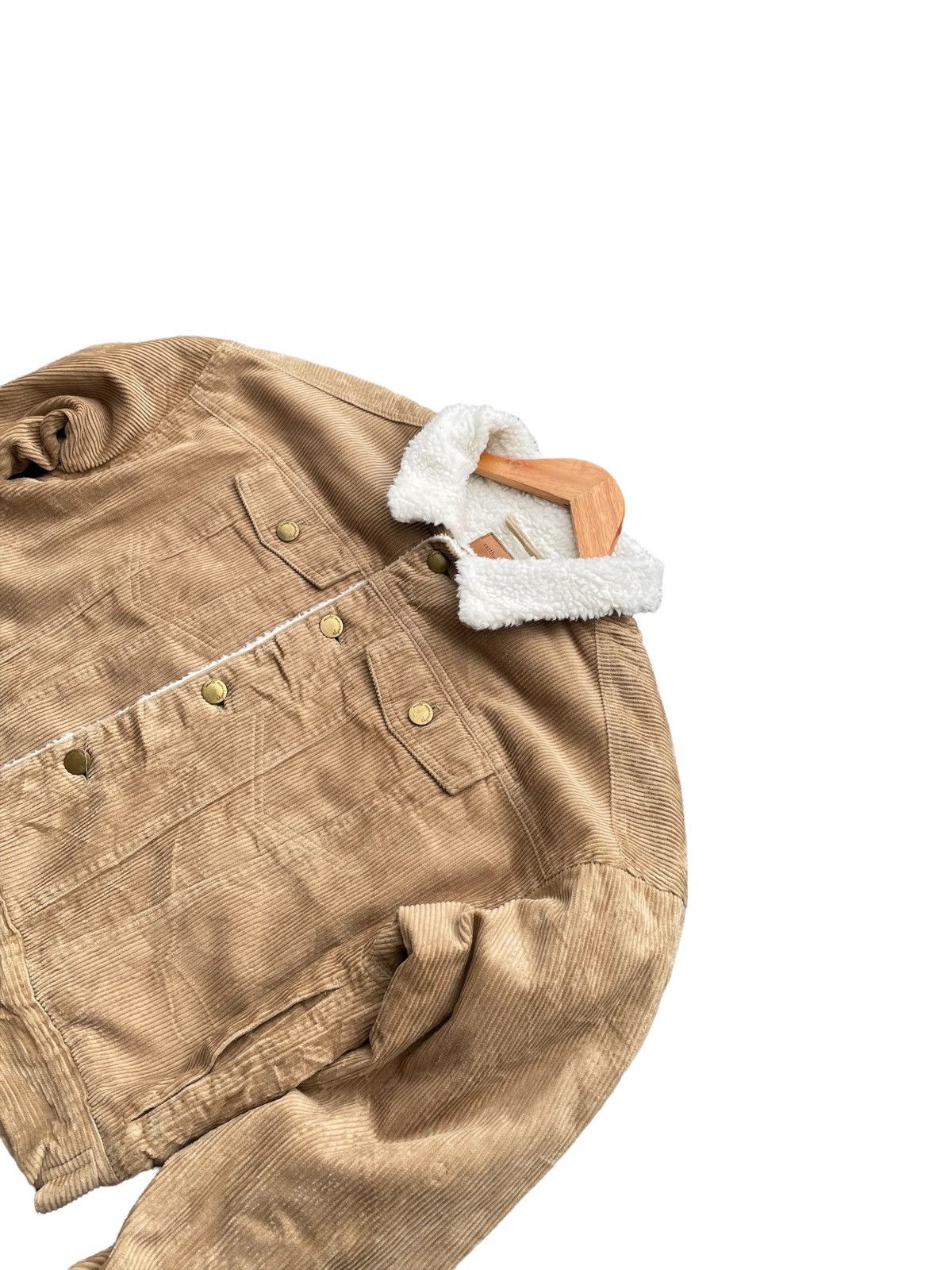 Japanese Brand Earth Music & Ecology Coduroy Jacket Size US L / EU 52-54 / 3 - 4 Thumbnail