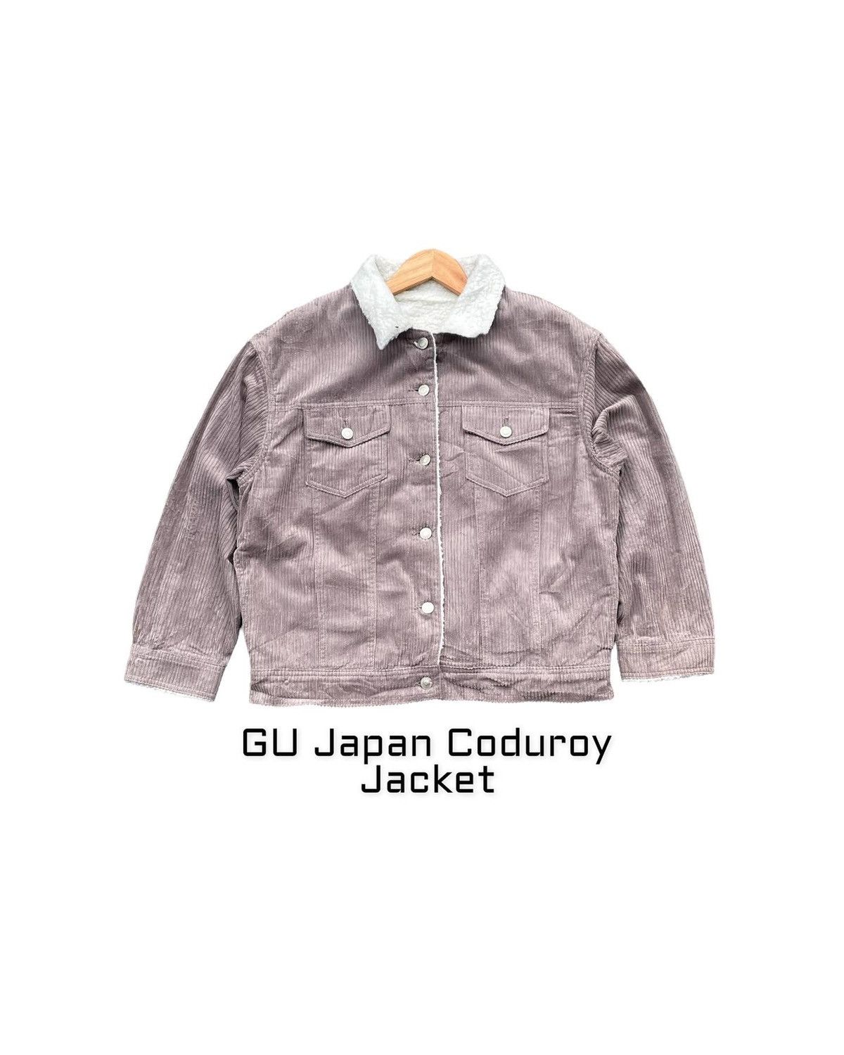 Japanese Brand GU Japan Coduroy Jacket Size US L / EU 52-54 / 3 - 1 Thumbnail