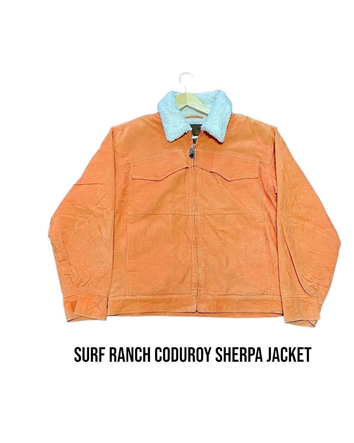 Japanese Brand Surf Ranch Coduroy Sherpa Jacket Size US M / EU 48-50 / 2 - 1 Thumbnail