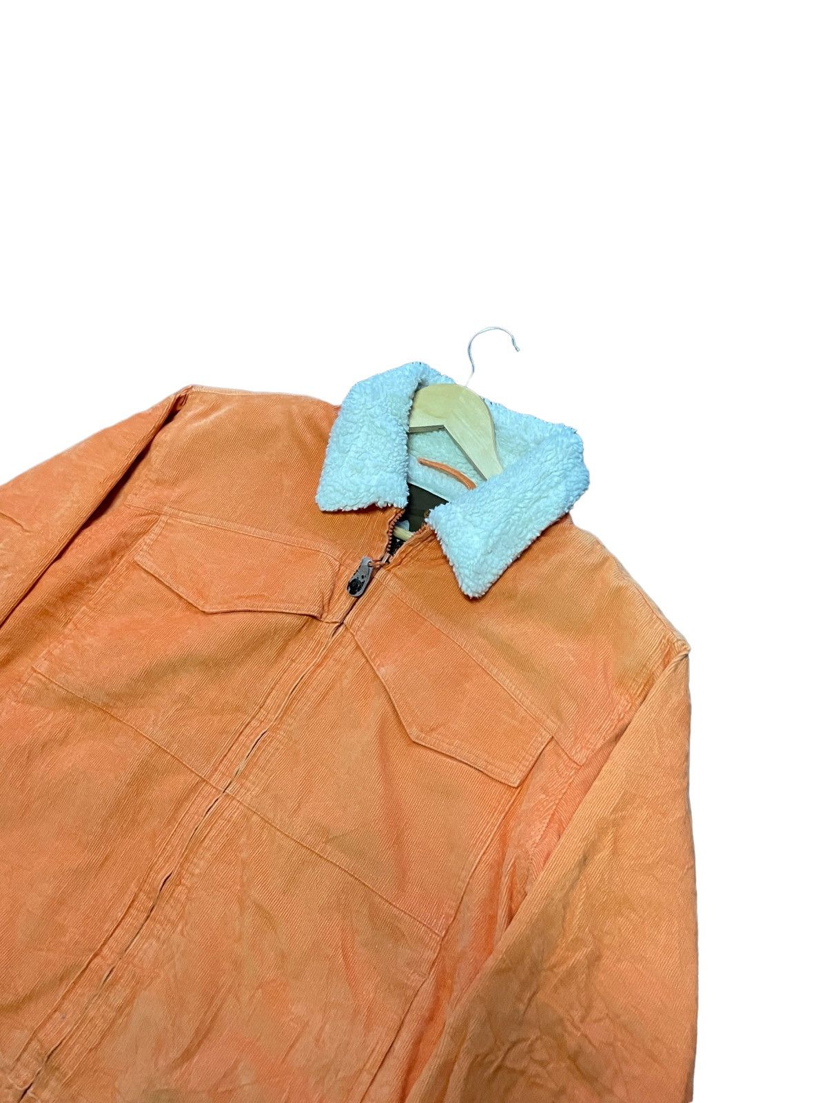 Japanese Brand Surf Ranch Coduroy Sherpa Jacket Size US M / EU 48-50 / 2 - 2 Thumbnail