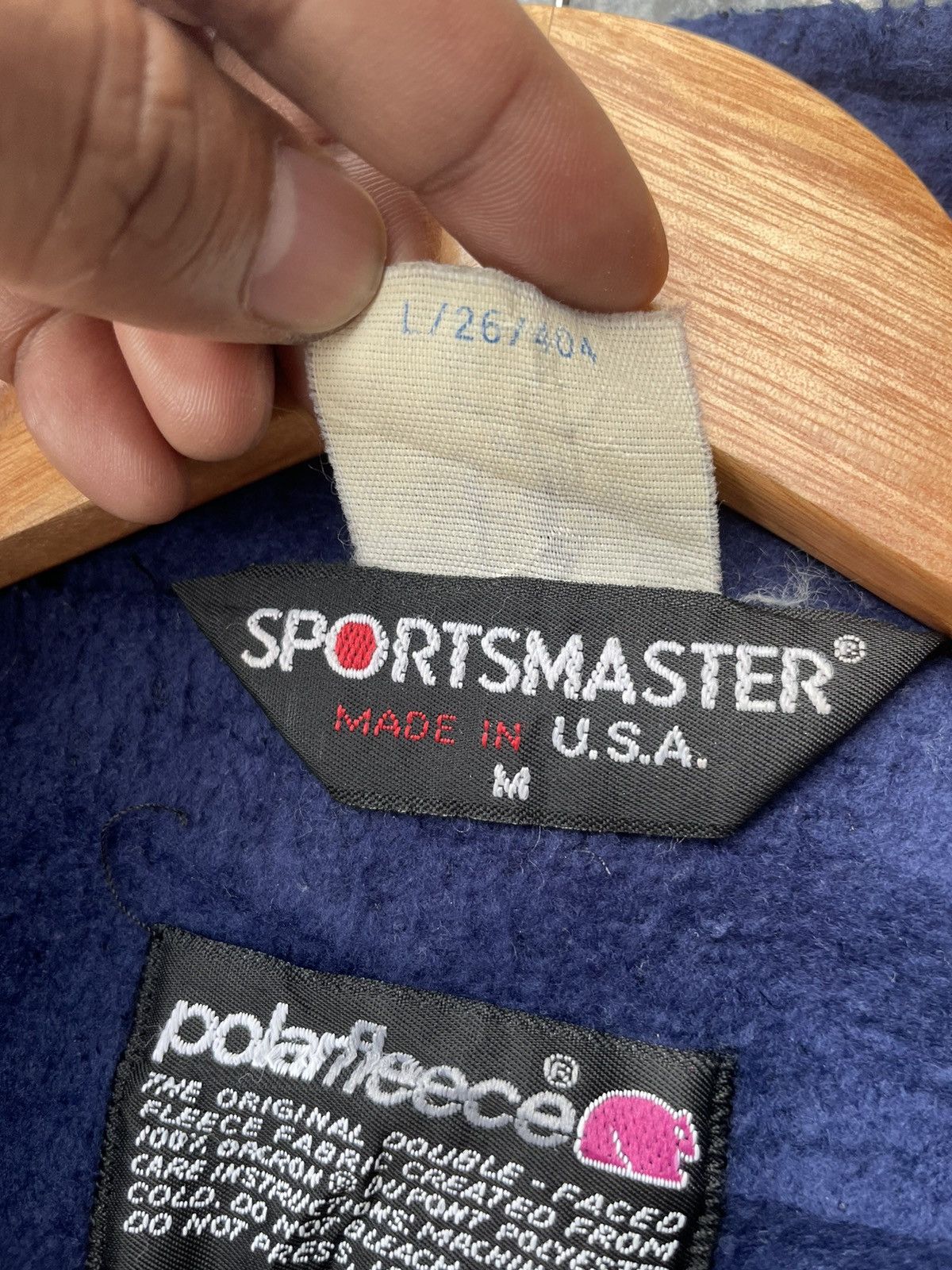Vintage Vintage Sportsmaster Polarfleece Coduroy Jacket Size US XL / EU 56 / 4 - 11 Thumbnail