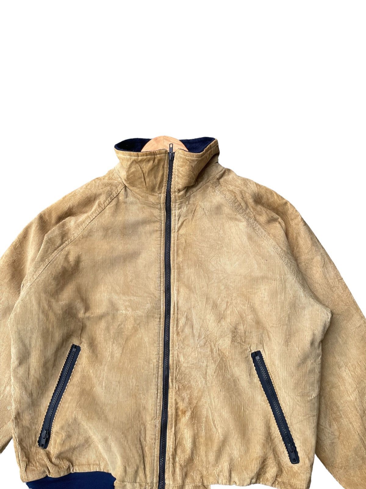 Vintage Vintage Sportsmaster Polarfleece Coduroy Jacket Size US XL / EU 56 / 4 - 5 Thumbnail