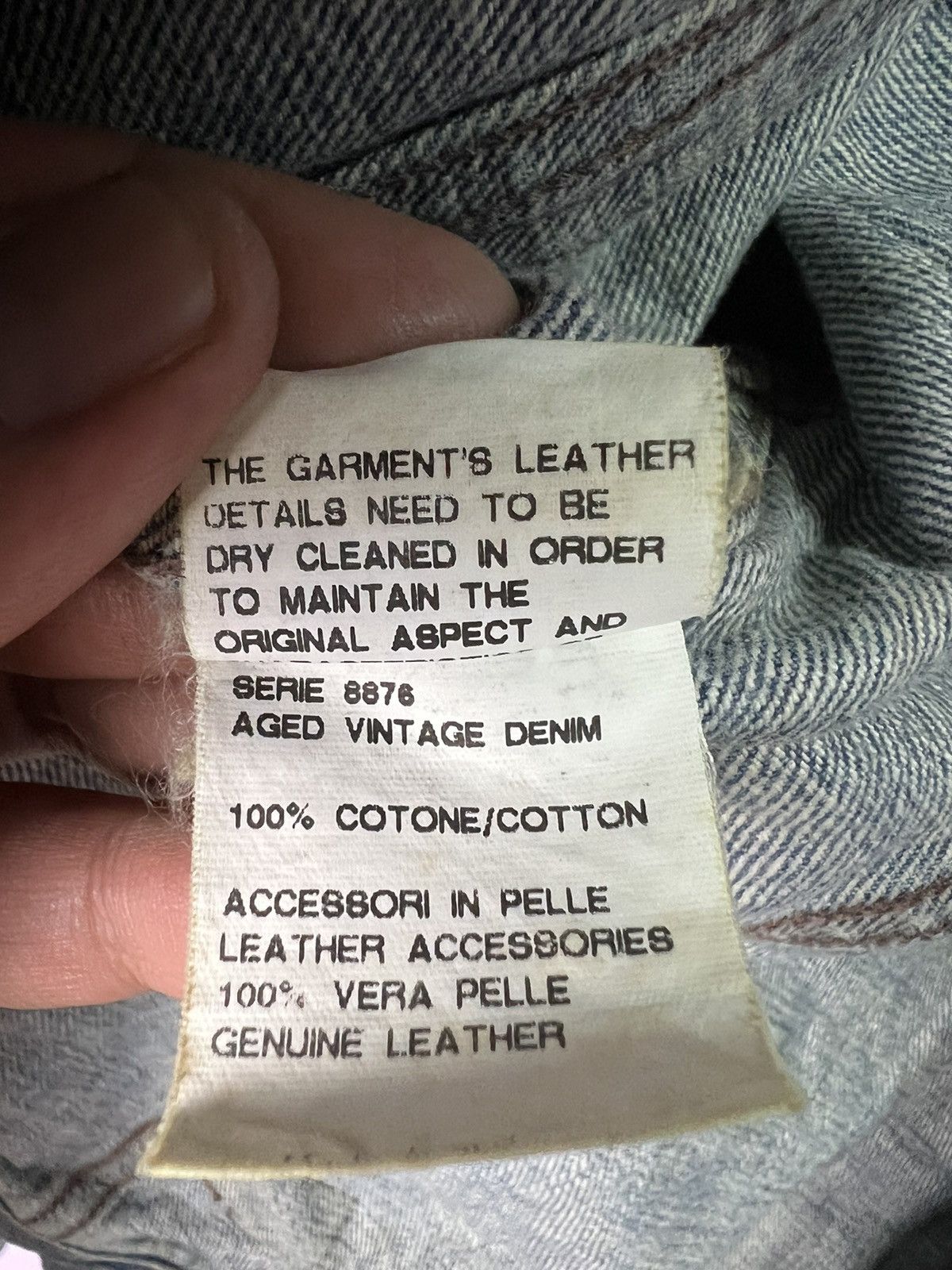 Neil Barrett 🔥Rare Neil Barret Made in Italy Denim Jacket Size M / US 6-8 / IT 42-44 - 19 Thumbnail