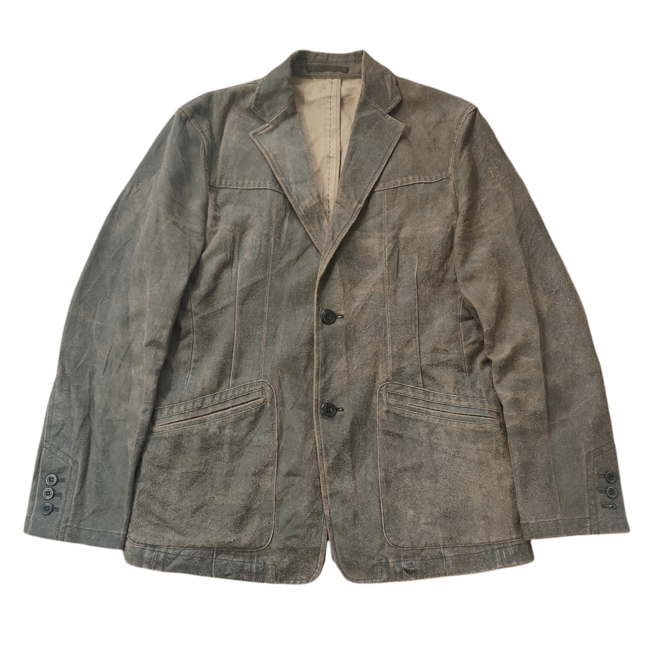 image of Comme Ca Ism Fabric Cotton Chore Jacket in Brown, Men's (Size Small)