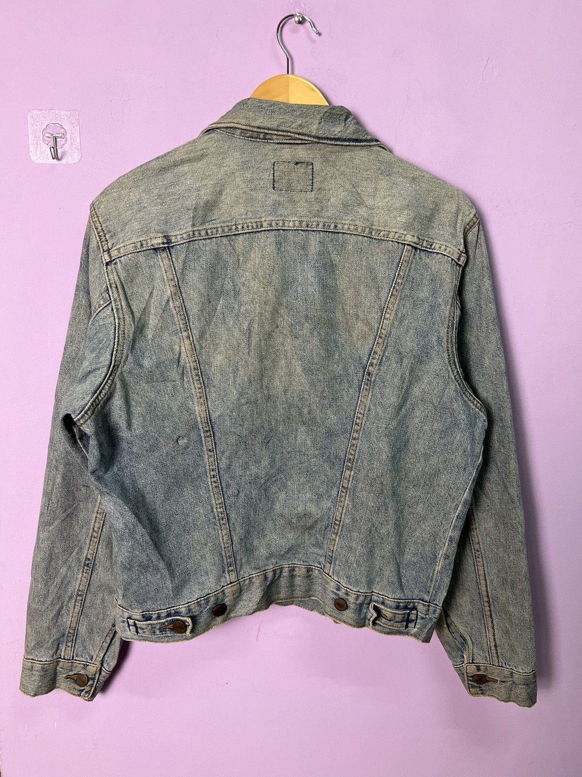 Wrangler 🔥Vintage 70s Wrangler Trucker Denim Size US S / EU 44-46 / 1 - 2 Thumbnail