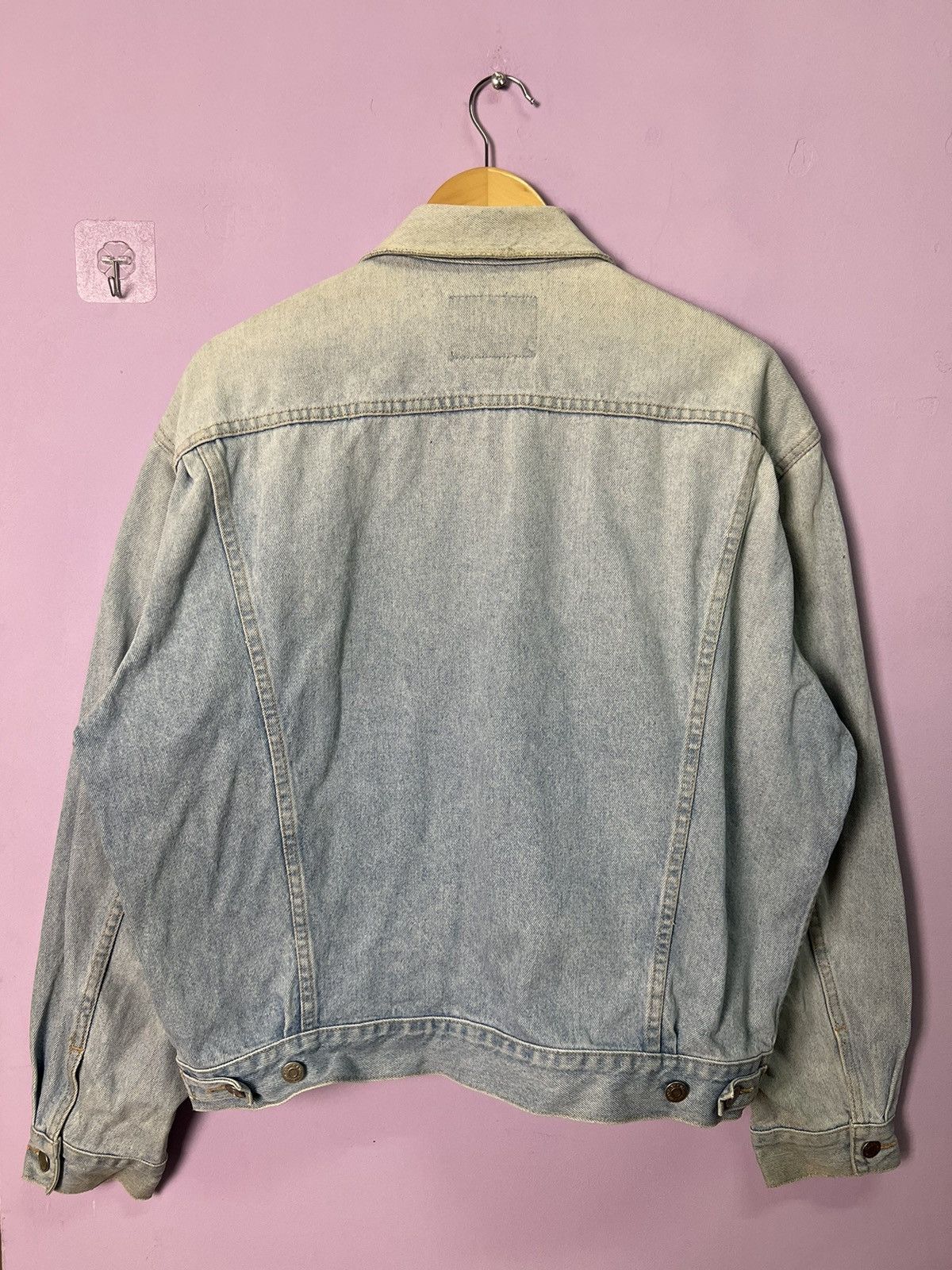 Wrangler 🔥Vintage Wrangler Denim Trucker Size US XL / EU 56 / 4 - 2 Thumbnail