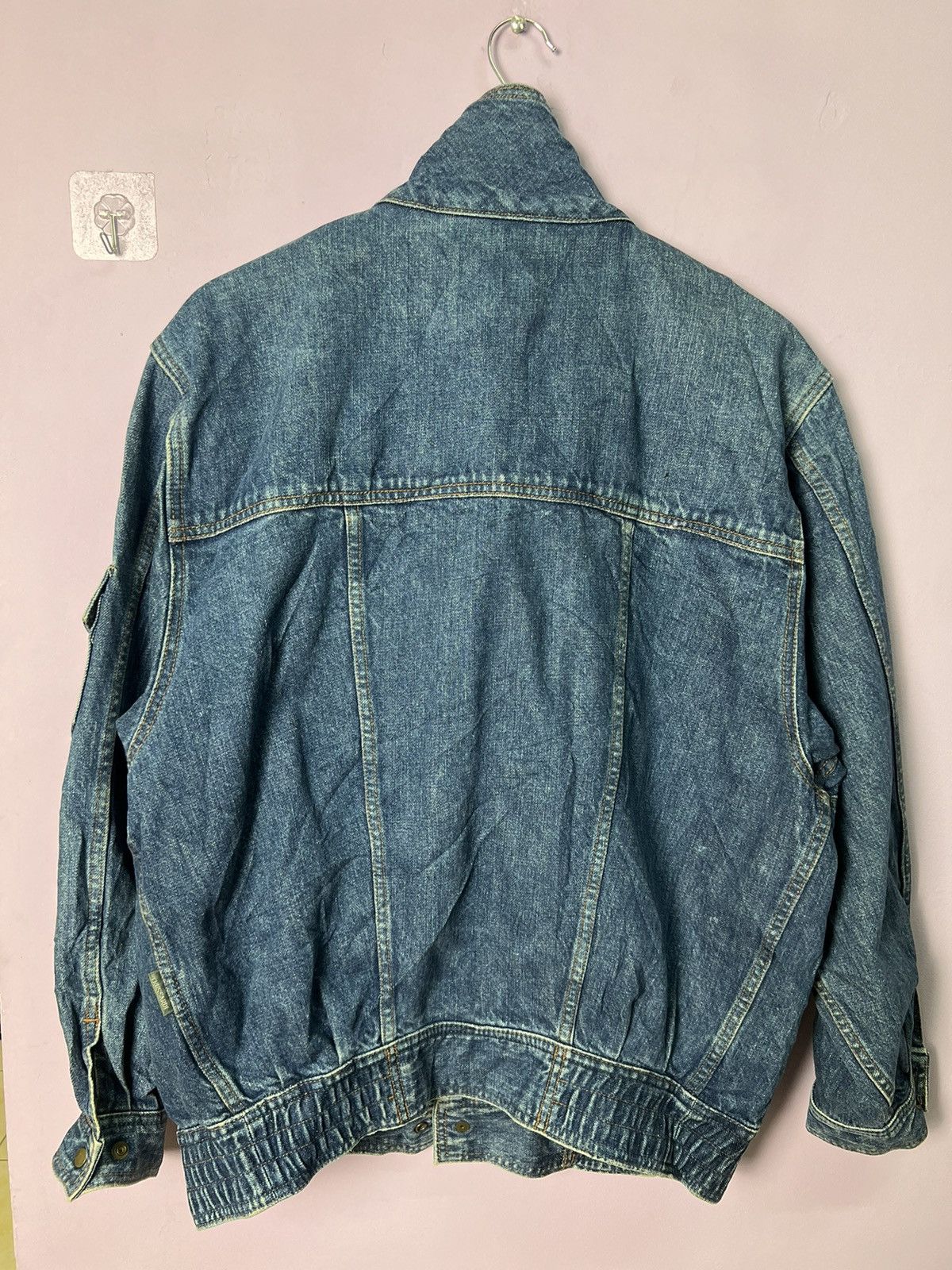 Trussardi 🔥Rare Vintage Trussardi Milano Denim Jacket Size US L / EU 52-54 / 3 - 3 Thumbnail
