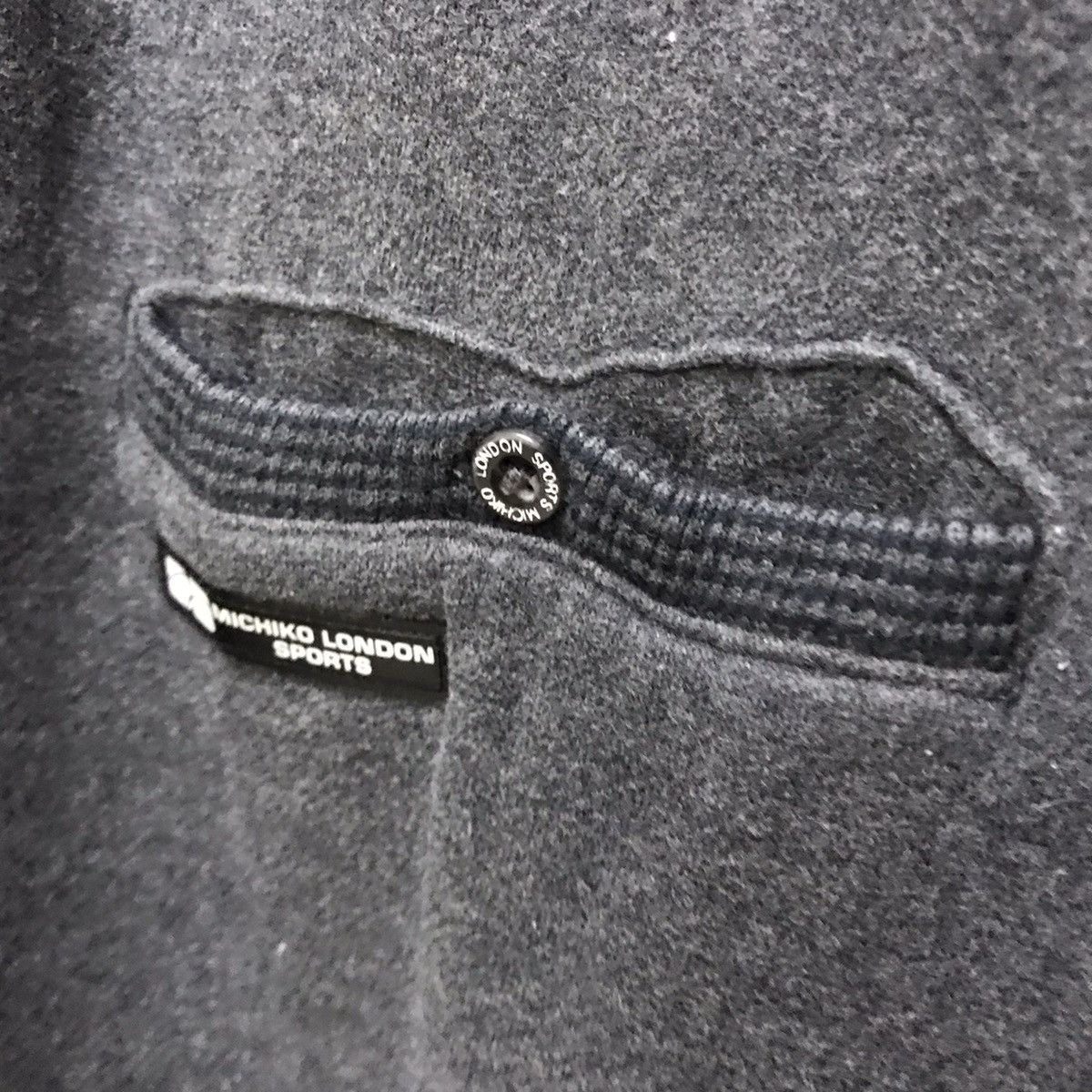 Michiko Koshino London Michiko London Sport half zipper single pocket sweatshirt Size US M / EU 48-50 / 2 - 7 Thumbnail
