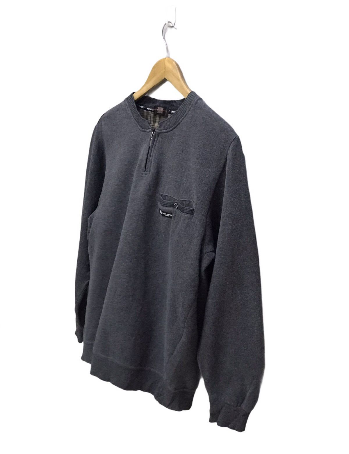Michiko Koshino London Michiko London Sport half zipper single pocket sweatshirt Size US M / EU 48-50 / 2 - 2 Thumbnail