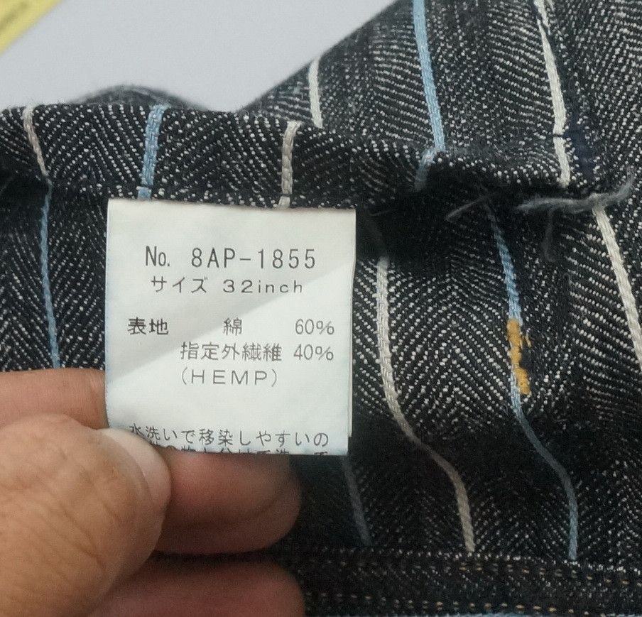 Japanese Brand Rare Reversible OZONE ROCKS HEMPROTEX Made In Japan Jeans Size US 32 / EU 48 - 13 Thumbnail