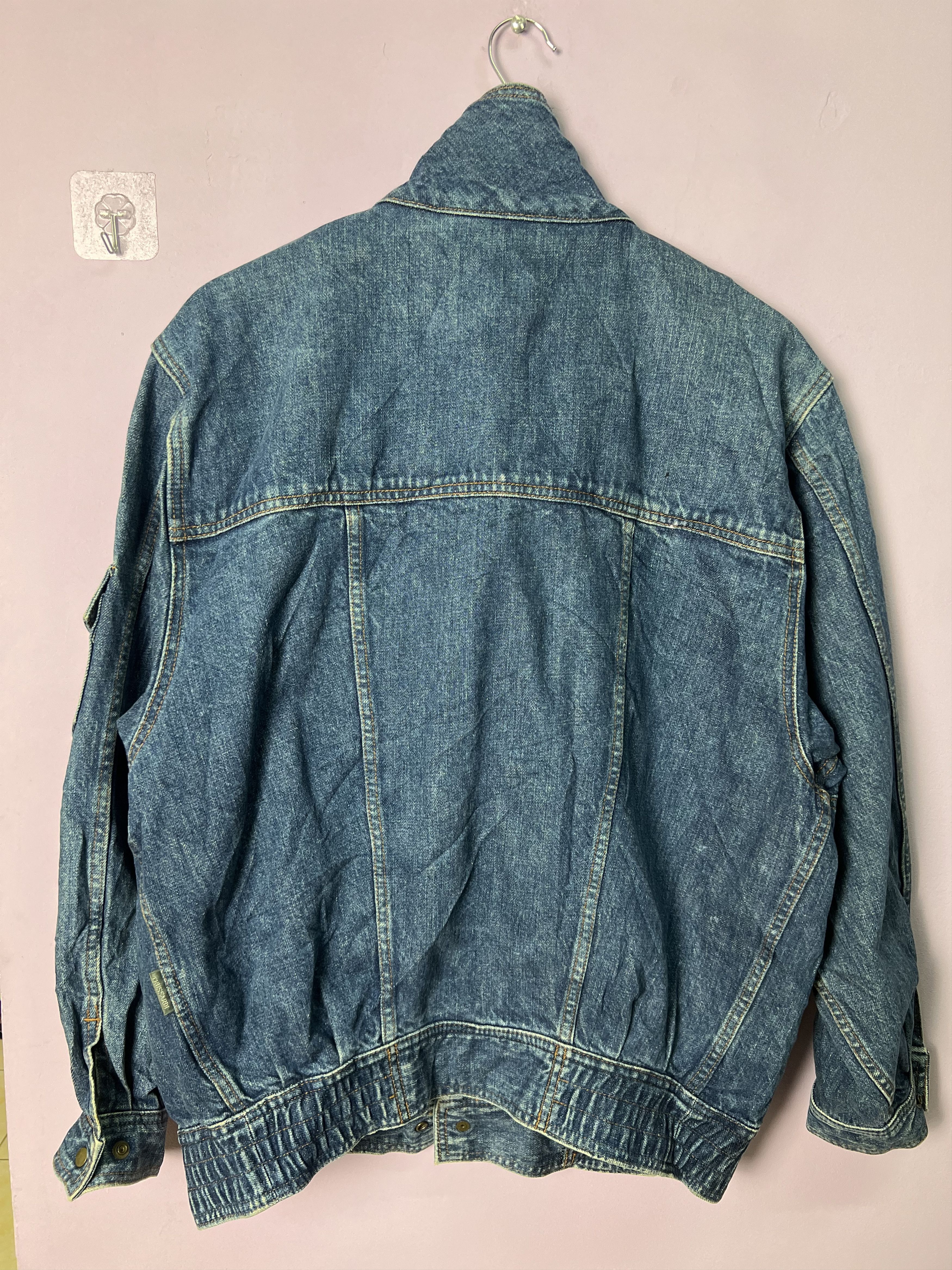 Trussardi 🔥Rare Vintage Trussardi Milano Denim Jacket Size US L / EU 52-54 / 3 - 17 Thumbnail
