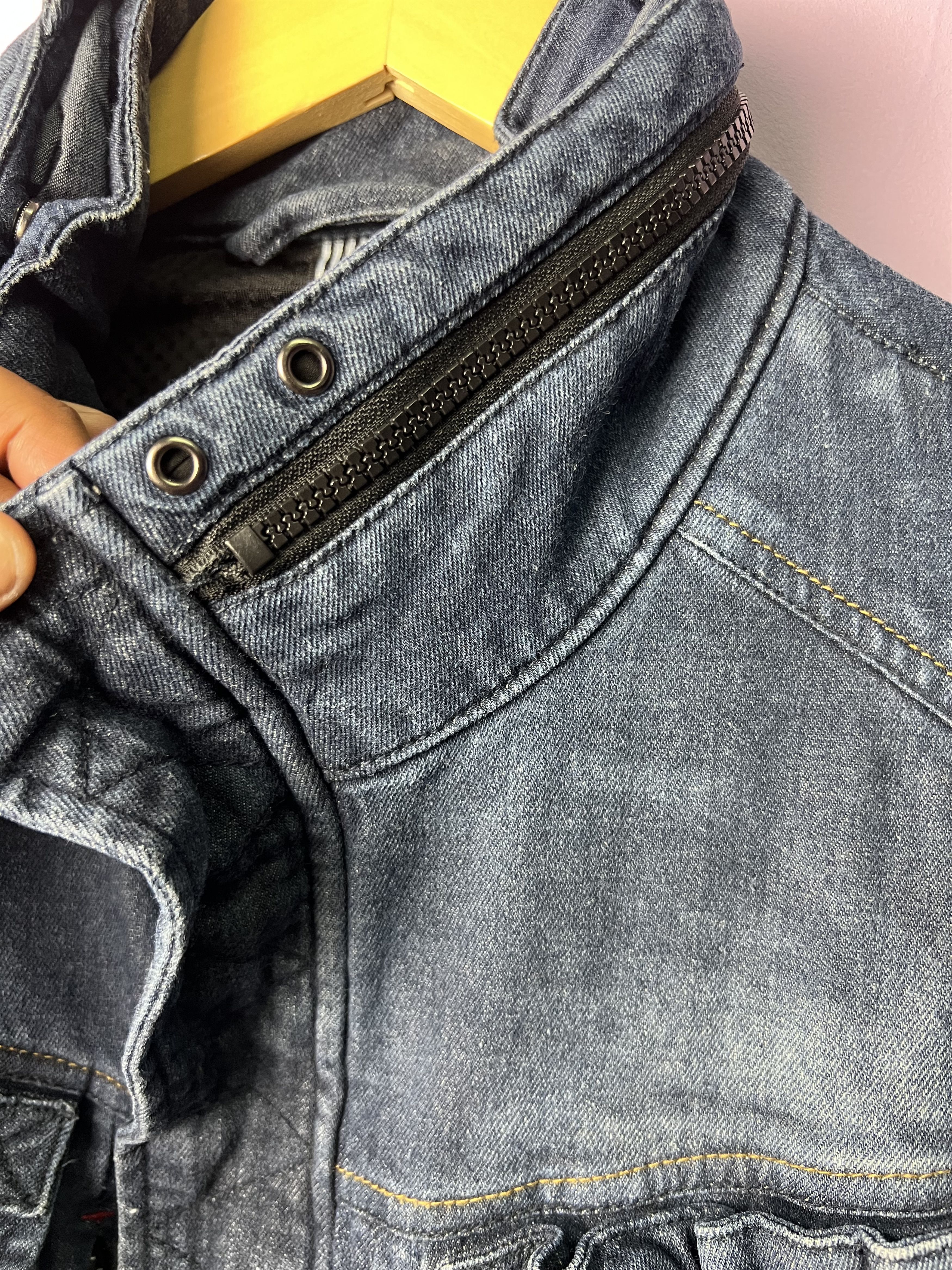 Japanese Brand 🔥Fieldcore Denim Worker Tactical Jackets Size US S / EU 44-46 / 1 - 14 Thumbnail
