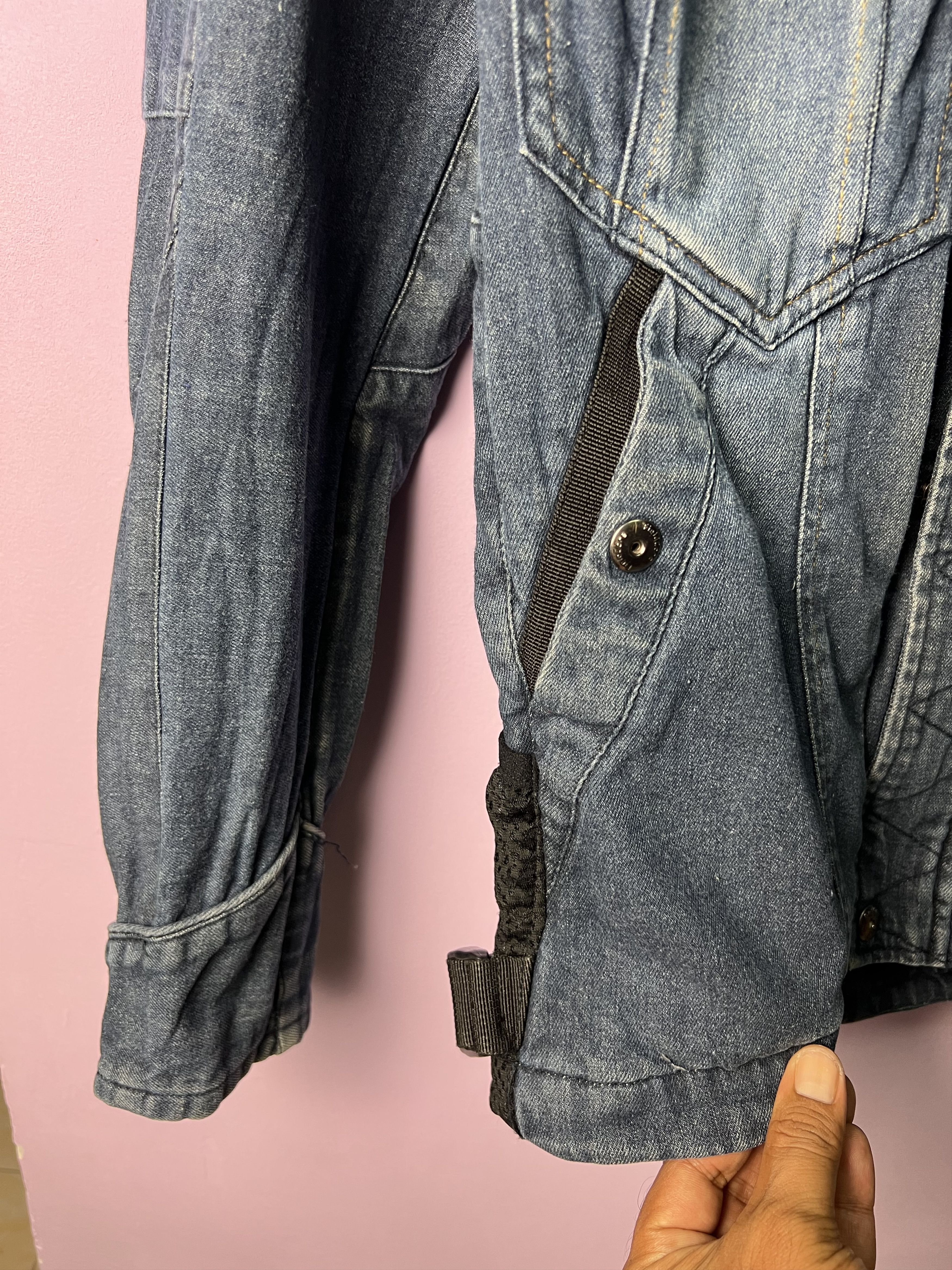 Japanese Brand 🔥Fieldcore Denim Worker Tactical Jackets Size US S / EU 44-46 / 1 - 9 Thumbnail