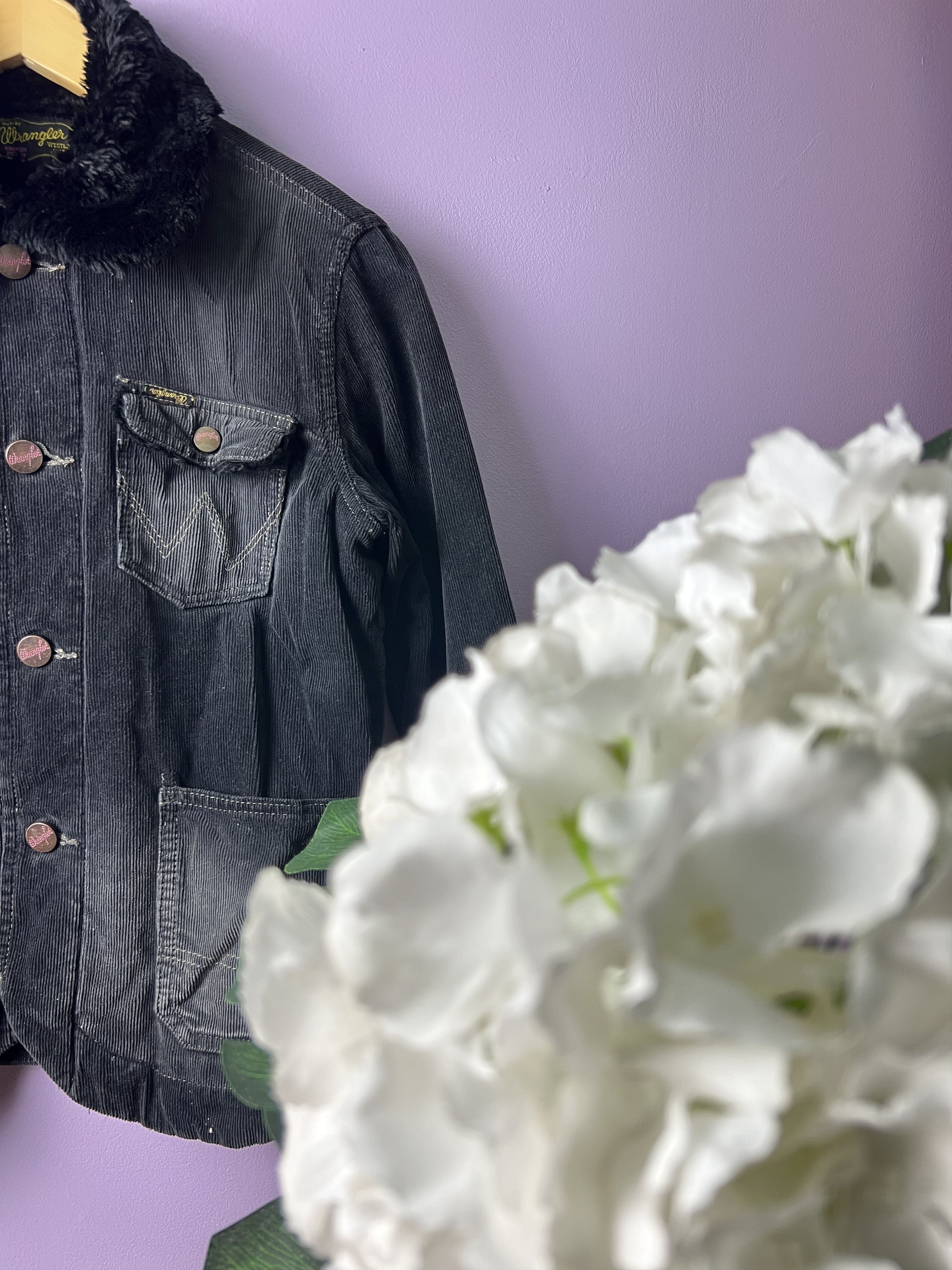 Wrangler 🔥Vintage Wrangler Corduroy Sherpa Jackets Size US XS / EU 42 / 0 - 6 Thumbnail