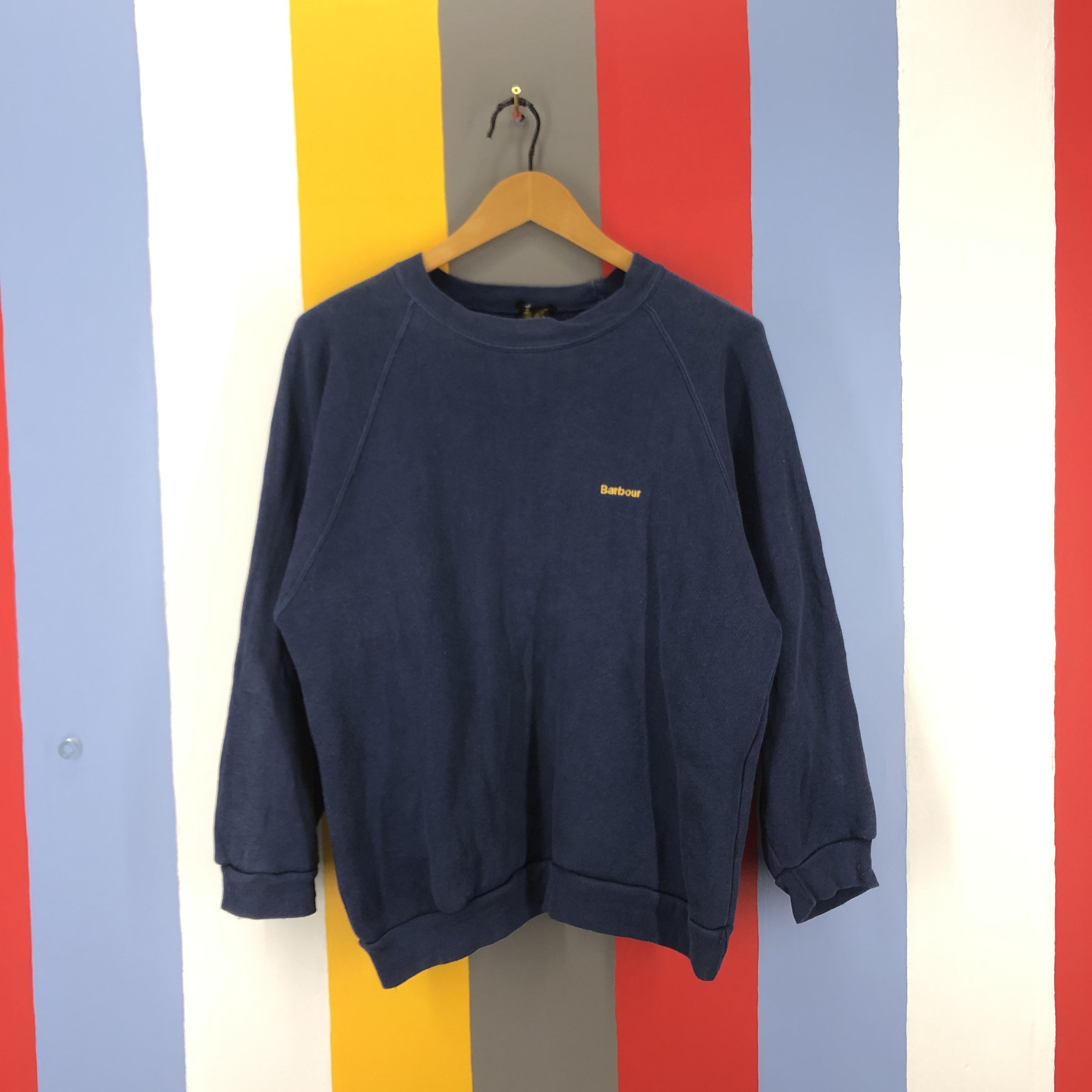 Barbour BARBOUR Made In England Crew Neck Sweatshirt #0900/AH Size US M / EU 48-50 / 2 - 1 Thumbnail