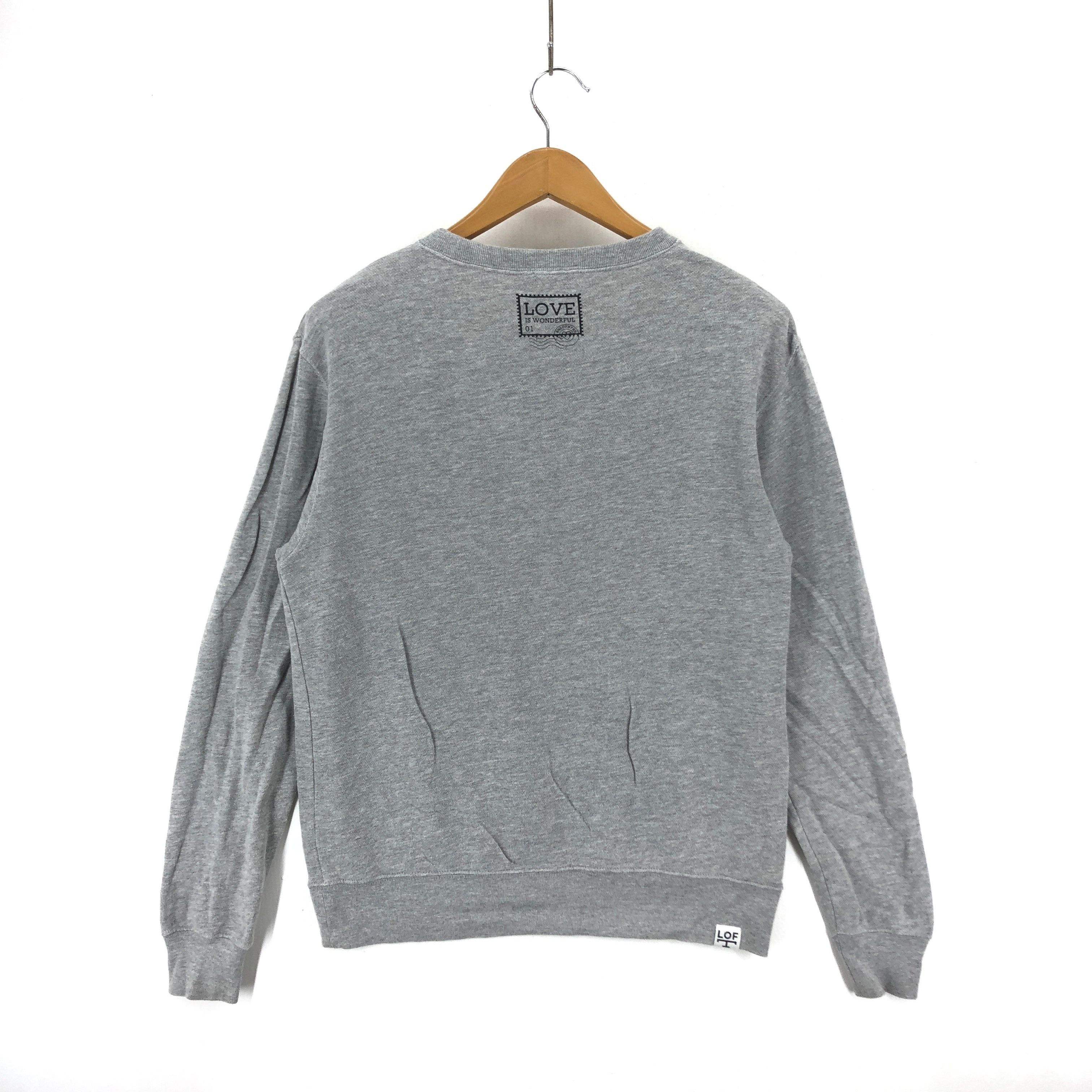 Peanuts CHARLIE BROWN Crew Neck Sweatshirt #1748-66 Size US M / EU 48-50 / 2 - 4 Thumbnail