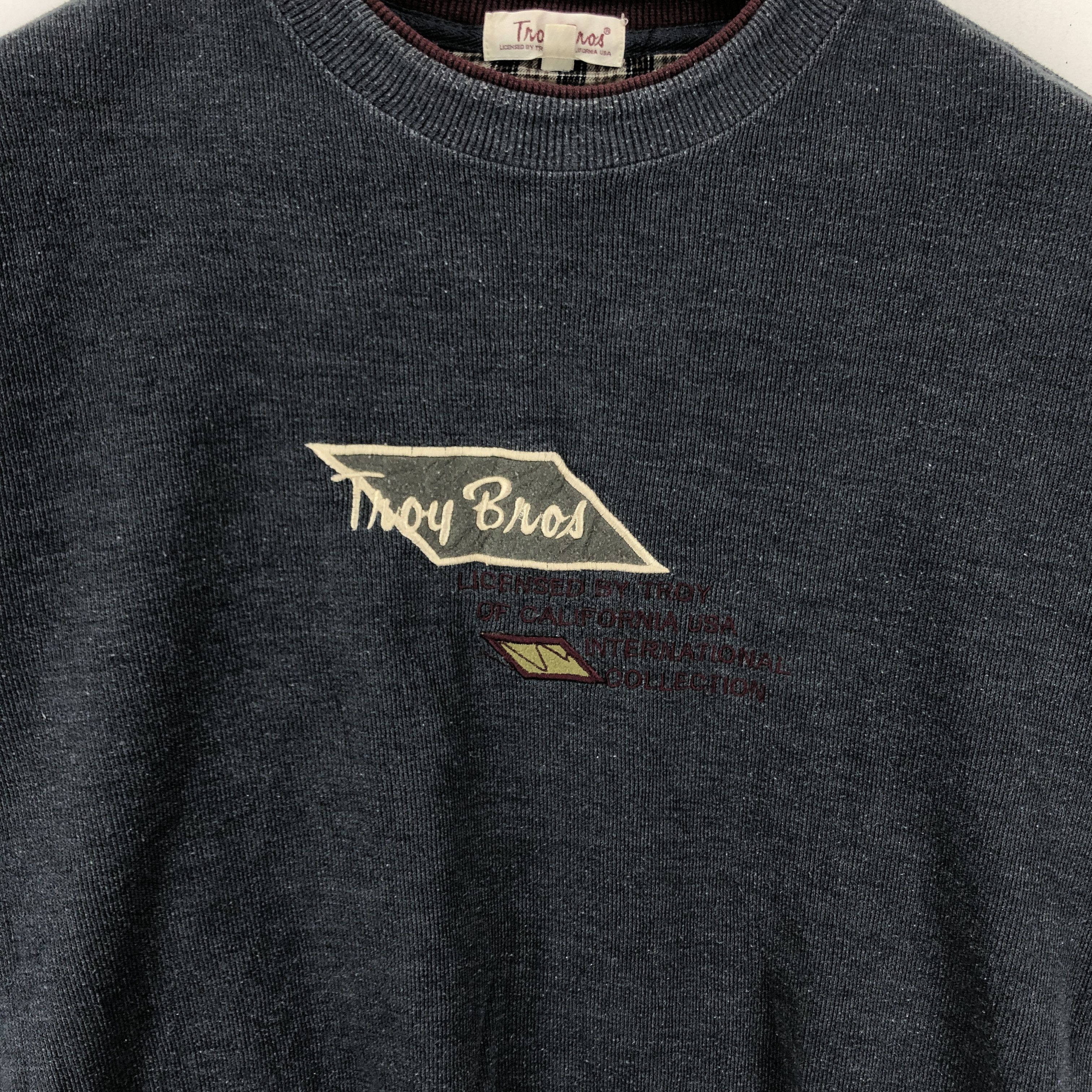 Other TROY BROS Crew Neck Sweatshirt #1946-57 Size US S / EU 44-46 / 1 - 2 Thumbnail