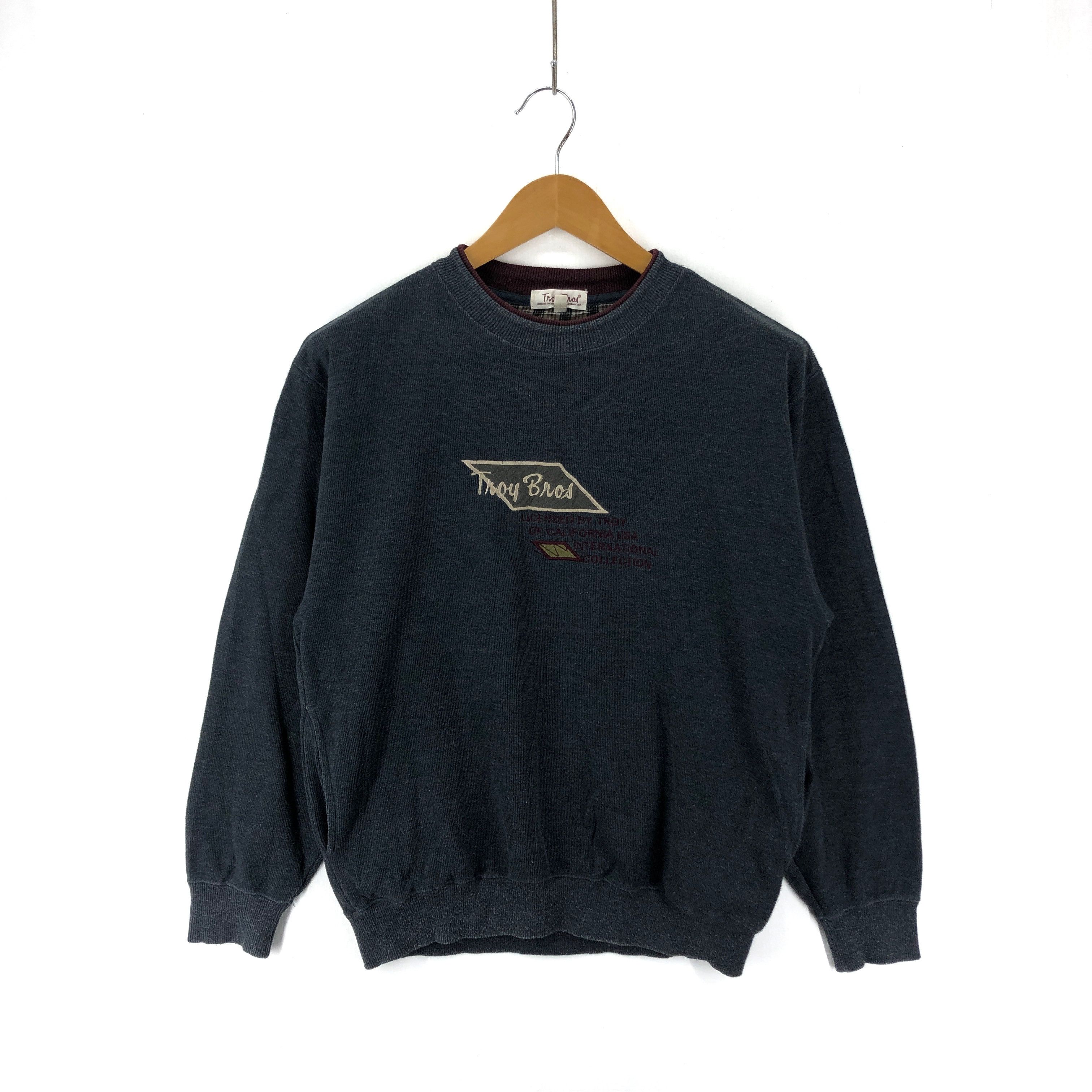 Other TROY BROS Crew Neck Sweatshirt #1946-57 Size US S / EU 44-46 / 1 - 1 Thumbnail