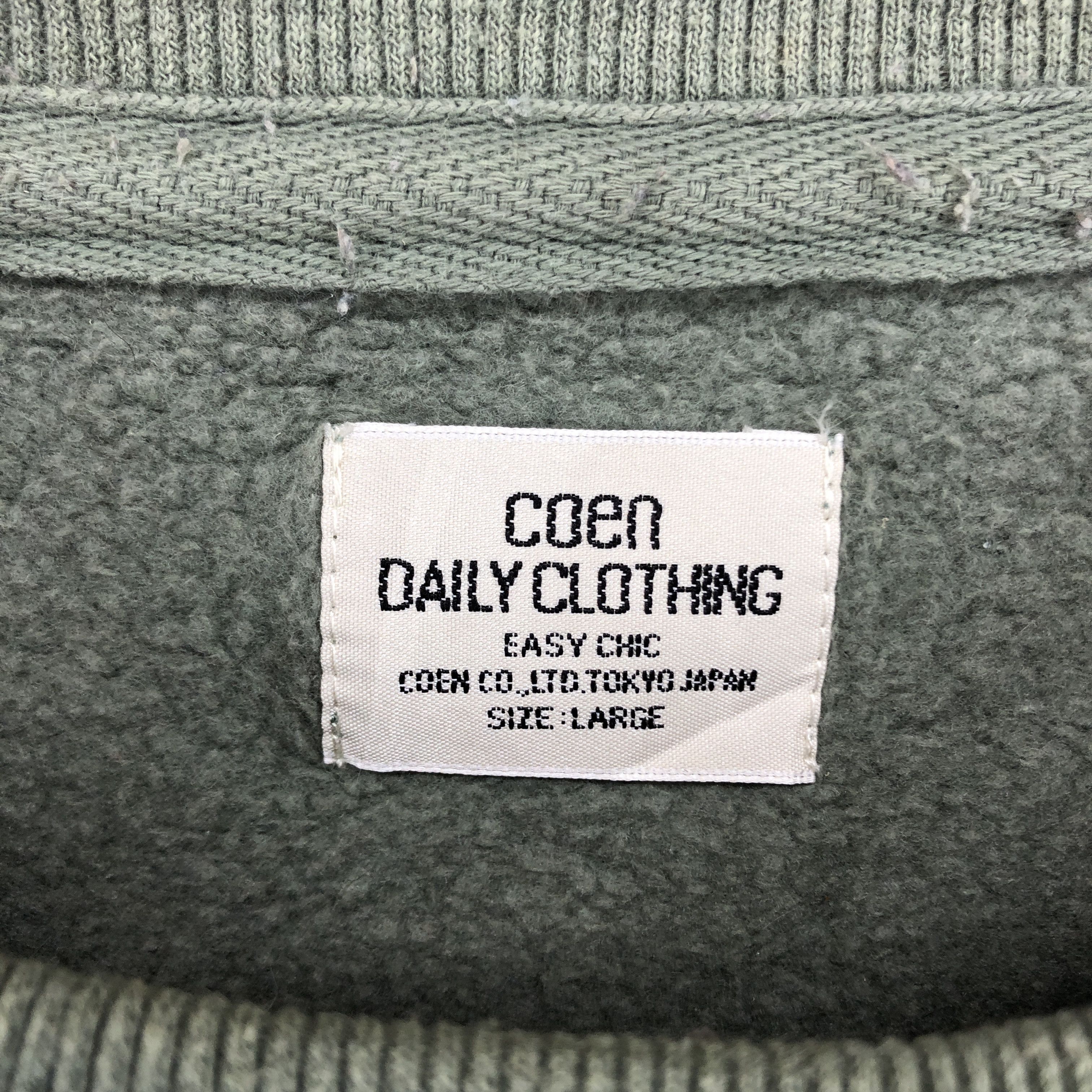 Japanese Brand WEST COACH OCEAN YACHT TEAM by COEN Sweatshirt #2772-100 Size US M / EU 48-50 / 2 - 5 Thumbnail