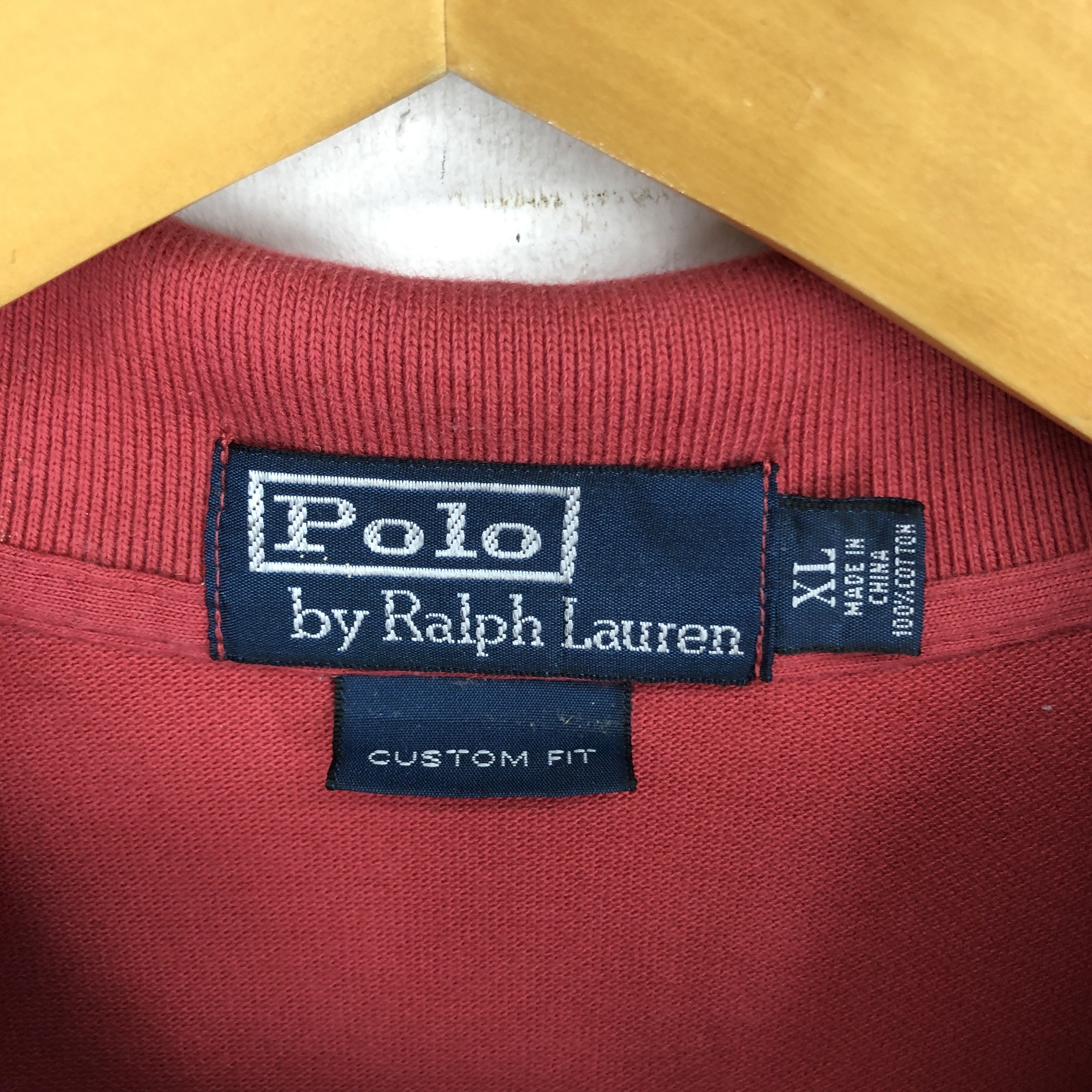 Polo Ralph Lauren Vintage POLO RALPH LAUREN Polo T Shirt #2494-87 Size US L / EU 52-54 / 3 - 3 Thumbnail
