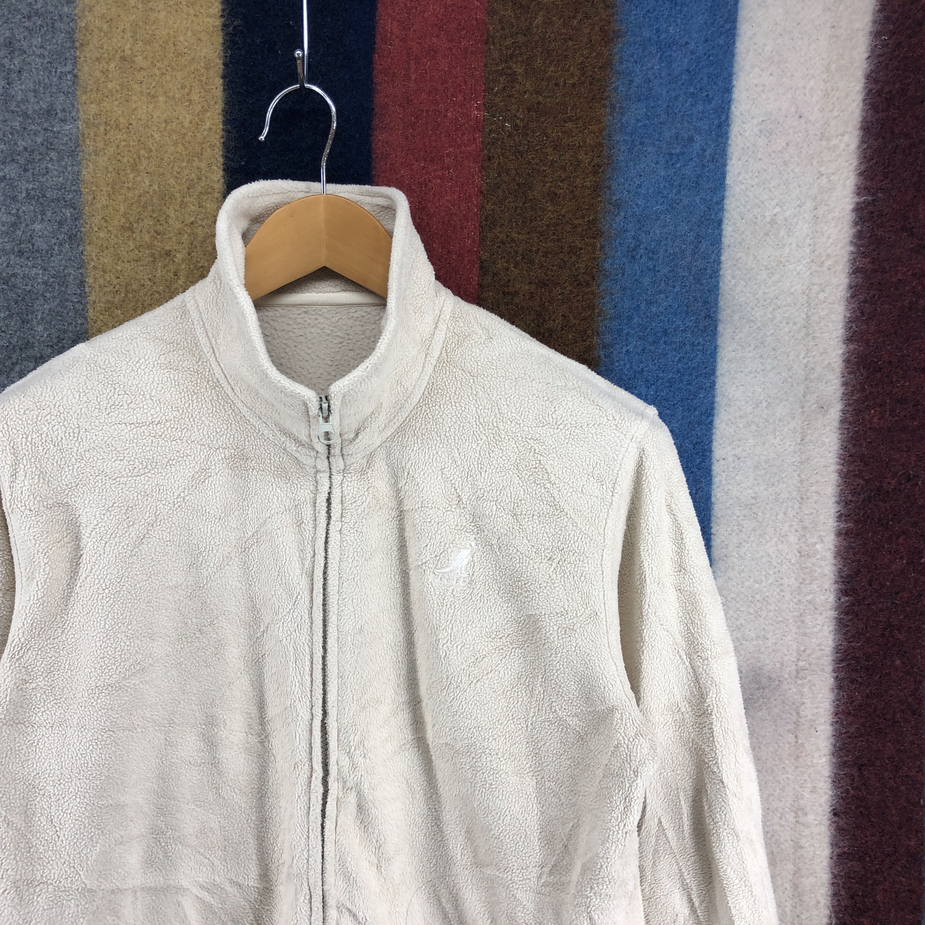 Kangol KANGOL Turtle Neck Zipper Fleece #0227/K Size US S / EU 44-46 / 1 - 2 Thumbnail