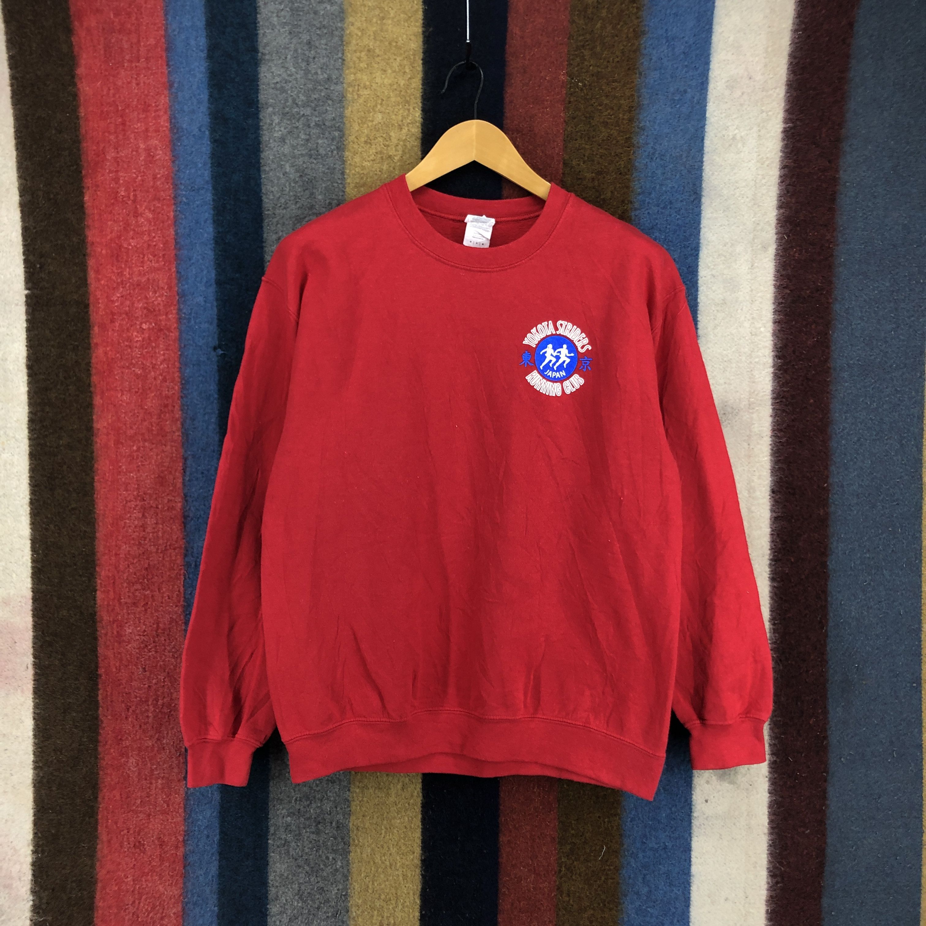 Gildan Y2K Vintage YOKOTA STRIDER FROSTBITE Sweatshirt #2746-99 Size US M / EU 48-50 / 2 - 3 Thumbnail