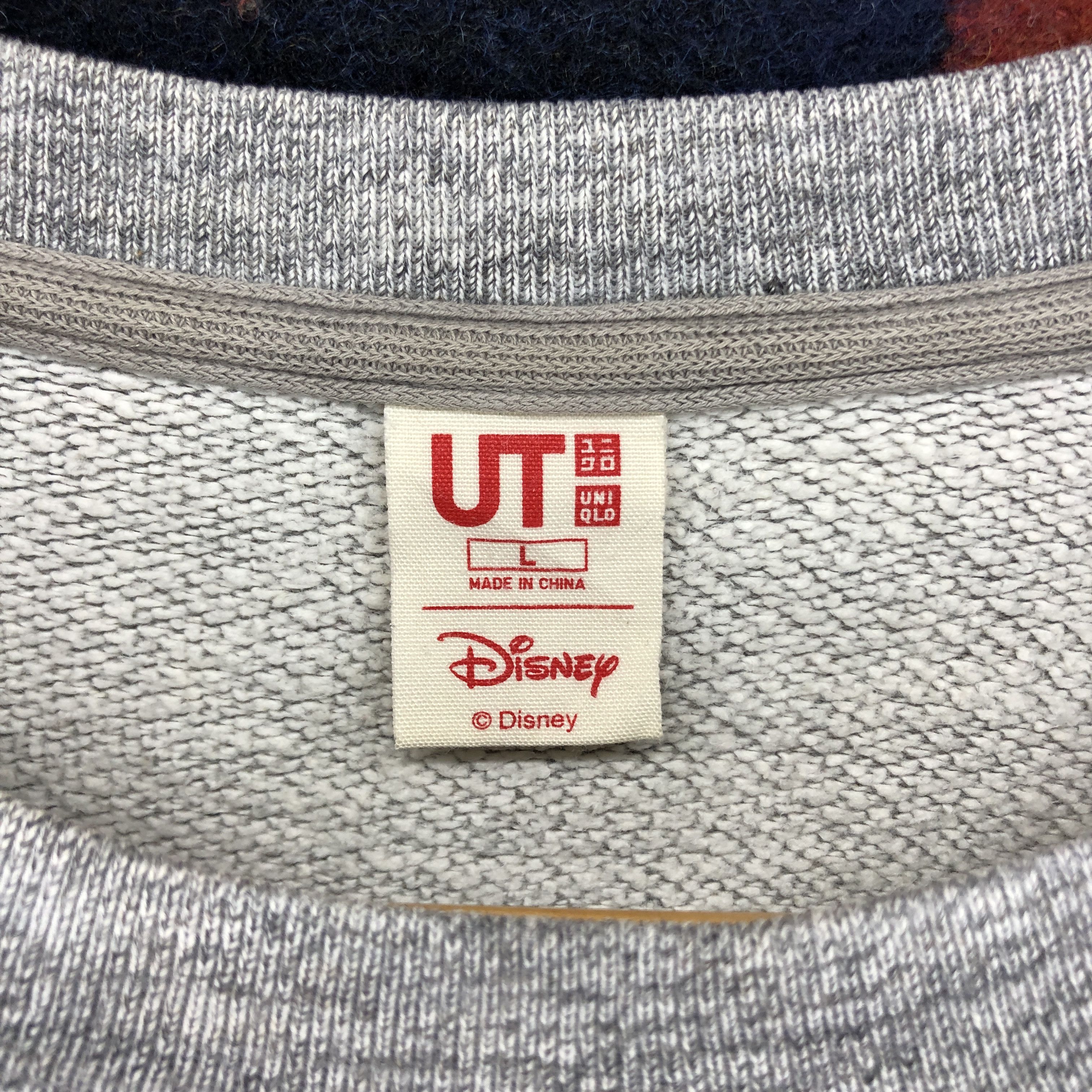 Cartoon Network × Uniqlo OSWALD THE LUCKY RABBIT Crew Neck Sweatshirt #2743-99 Size US M / EU 48-50 / 2 - 5 Thumbnail