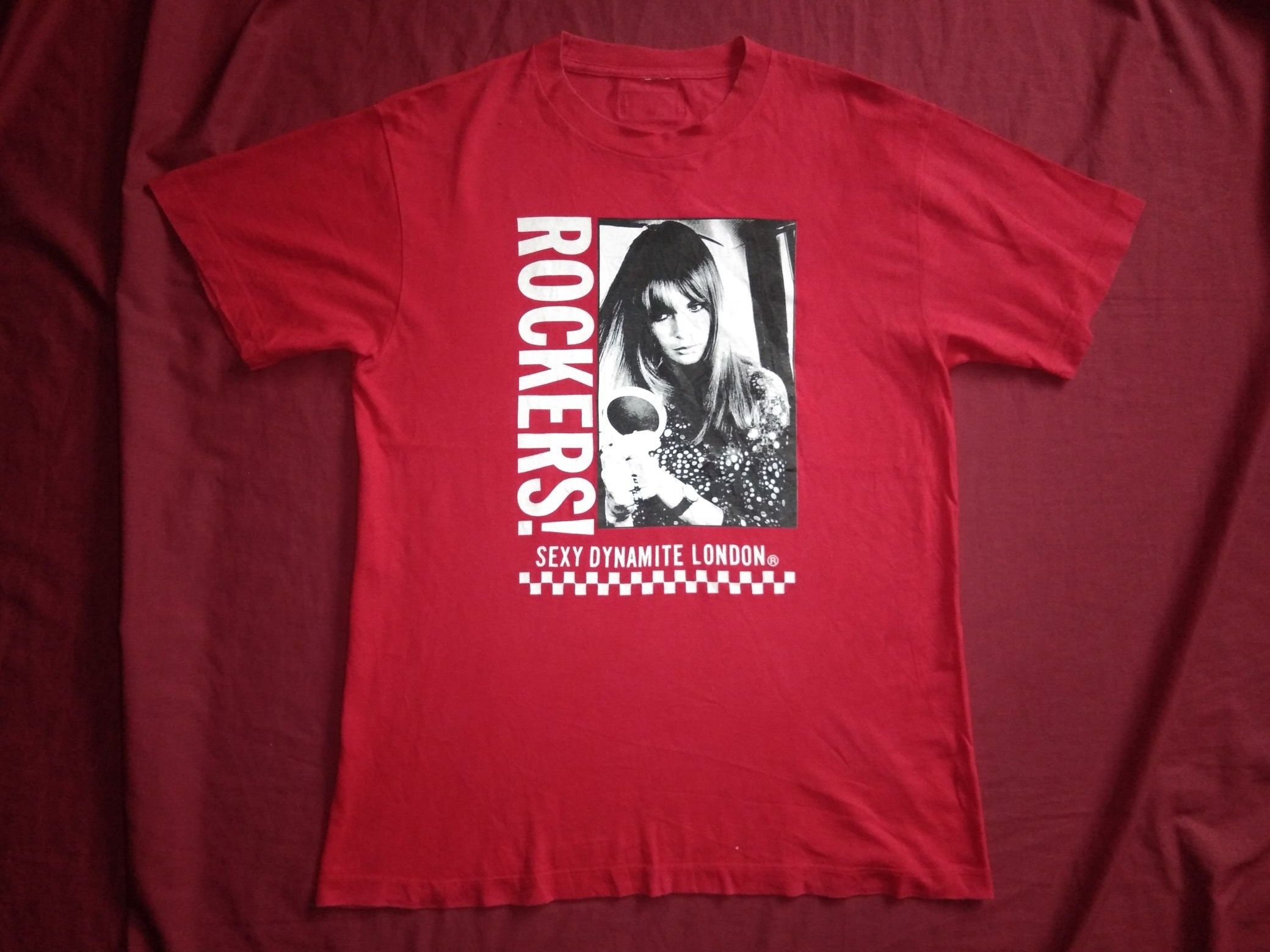Japanese Brand Sexy Dynamite London Jane Birkin Punk Rock Tshirt Size US M / EU 48-50 / 2 - 2 Thumbnail