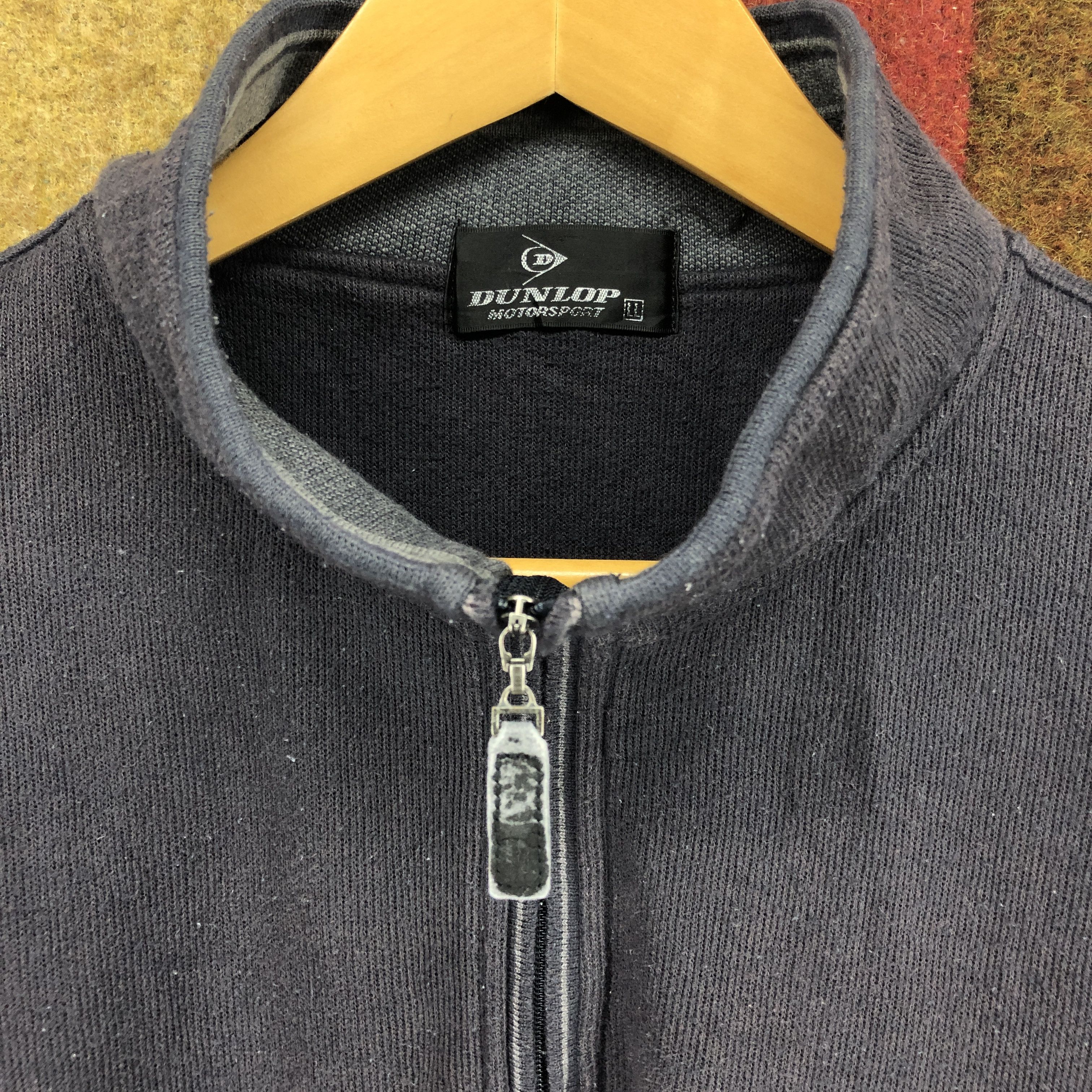 Dunlop DUNLOP MOTORSPORT Turtle Neck Sweatshirt #0262/L Size US L / EU 52-54 / 3 - 3 Thumbnail