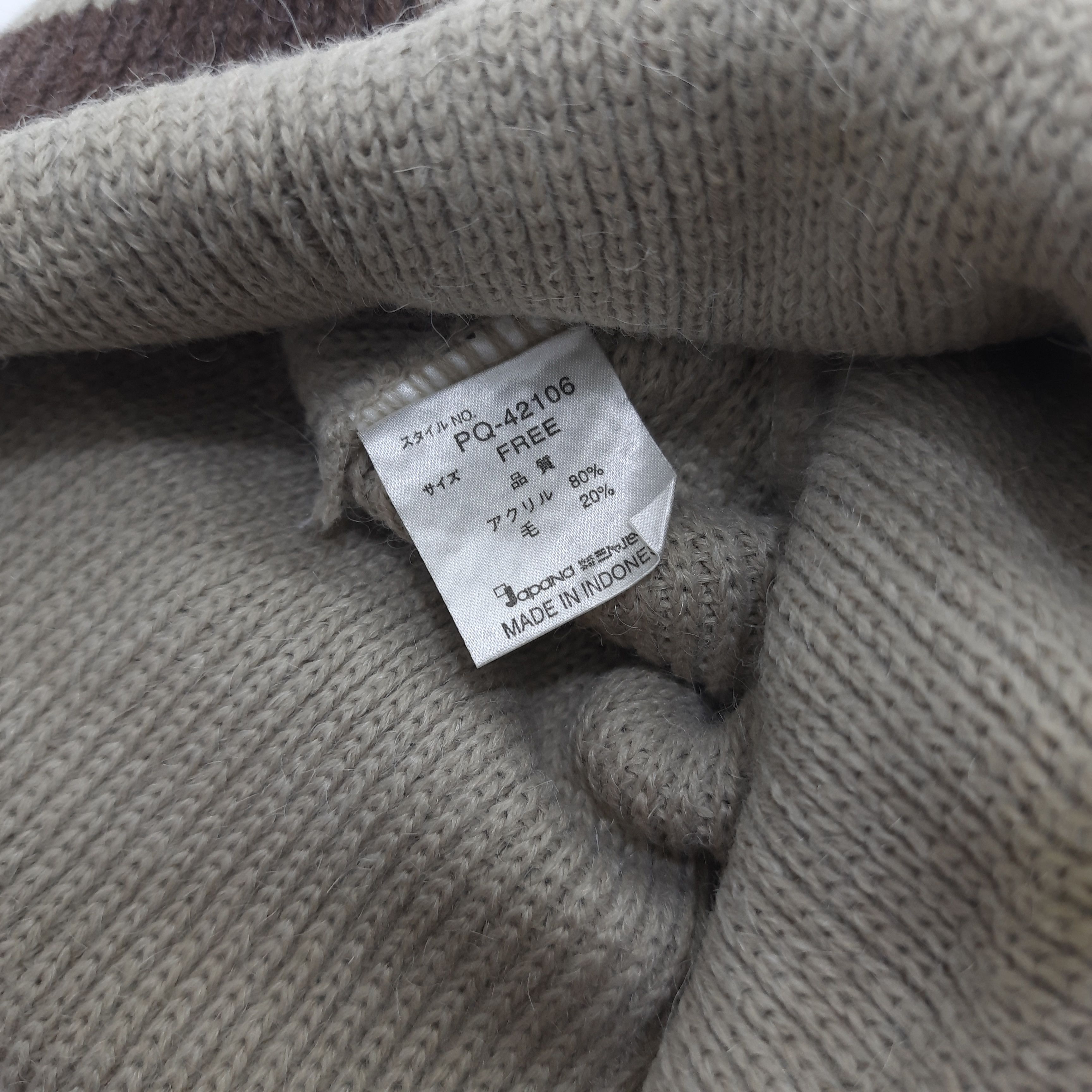 Point Square Beanie/Snowcap/Cap/Hat = BN80
