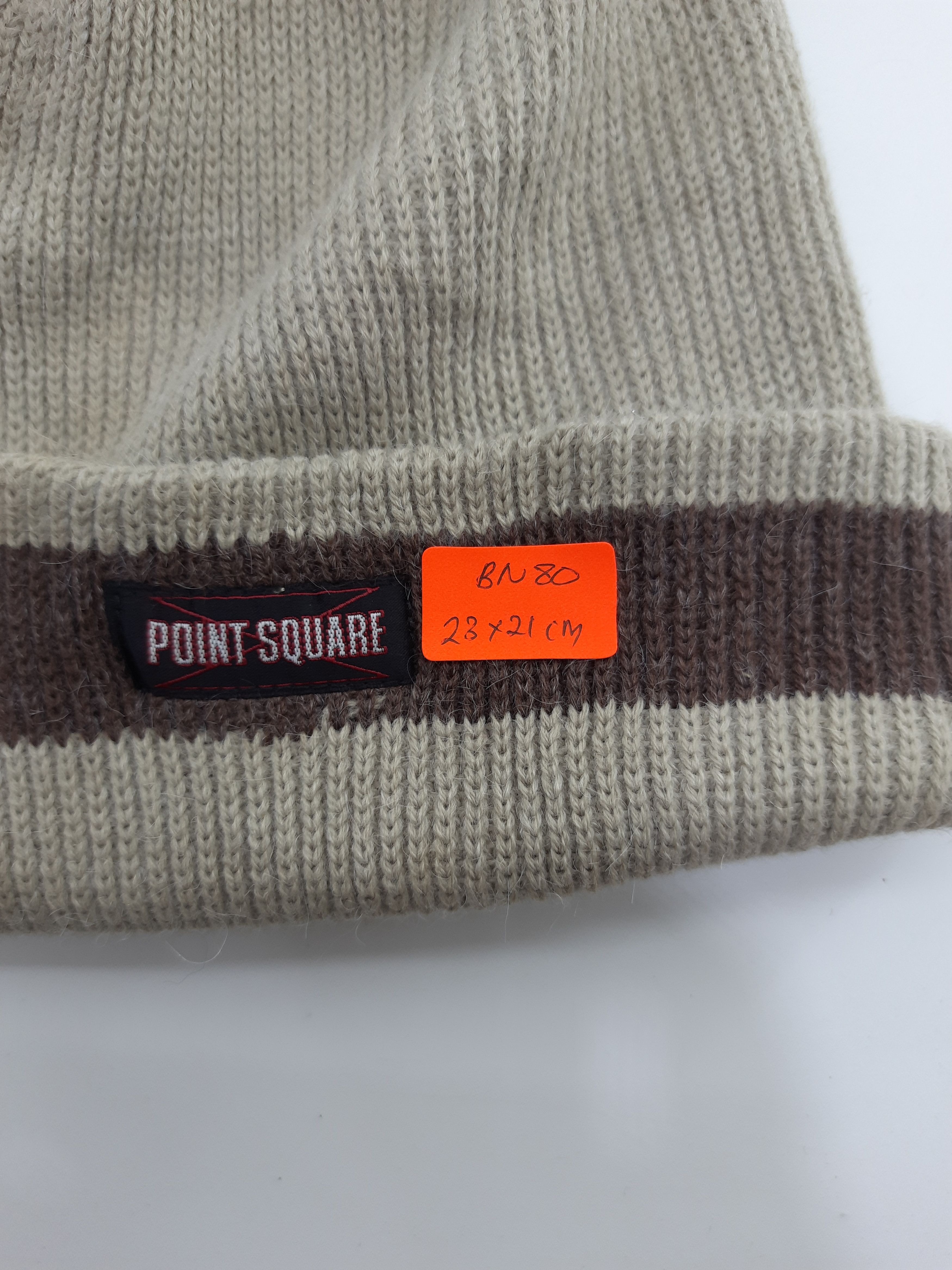 Point Square Beanie/Snowcap/Cap/Hat = BN80
