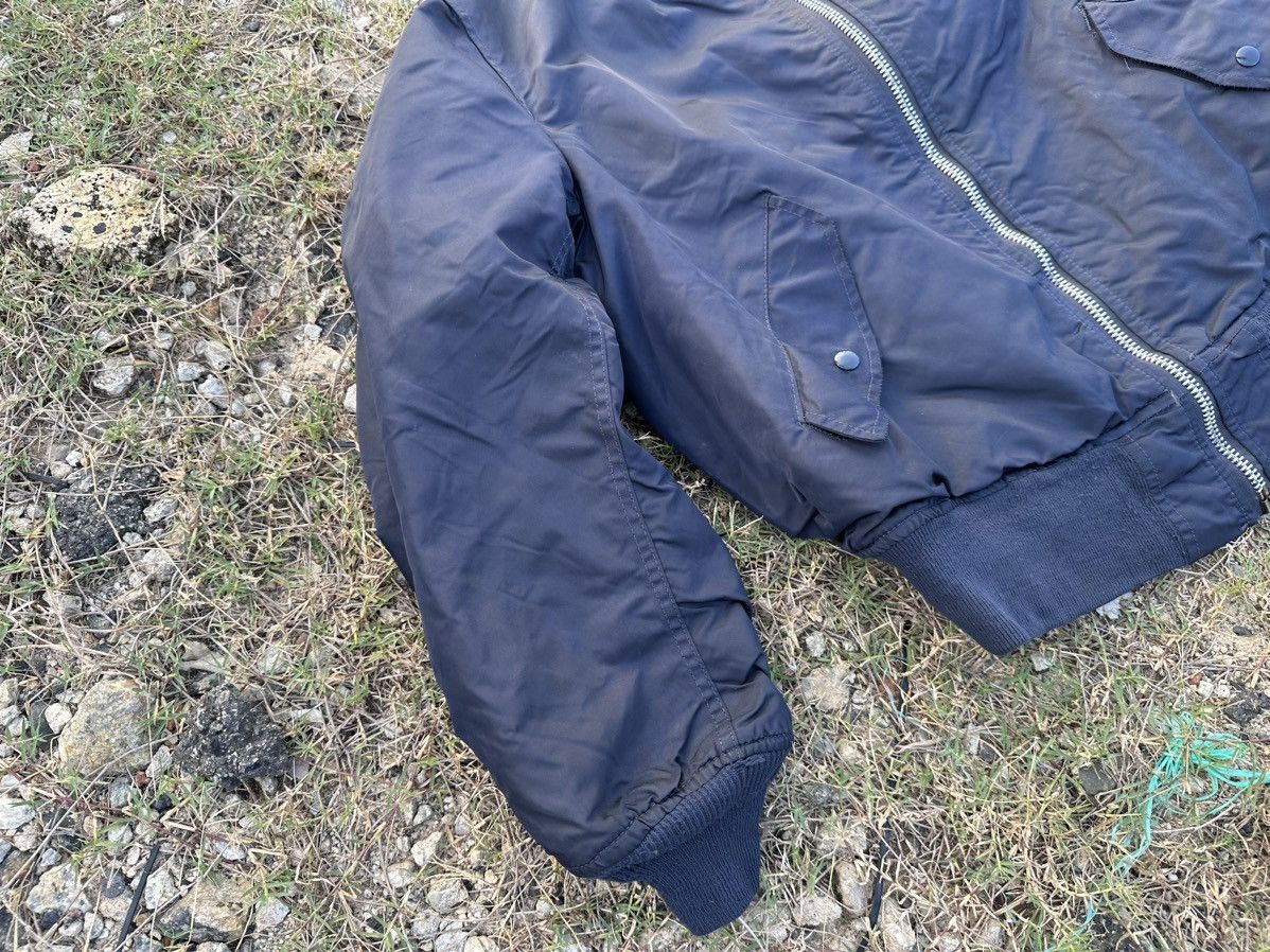 VTG Distress Alpha Industries Bomber Jacket