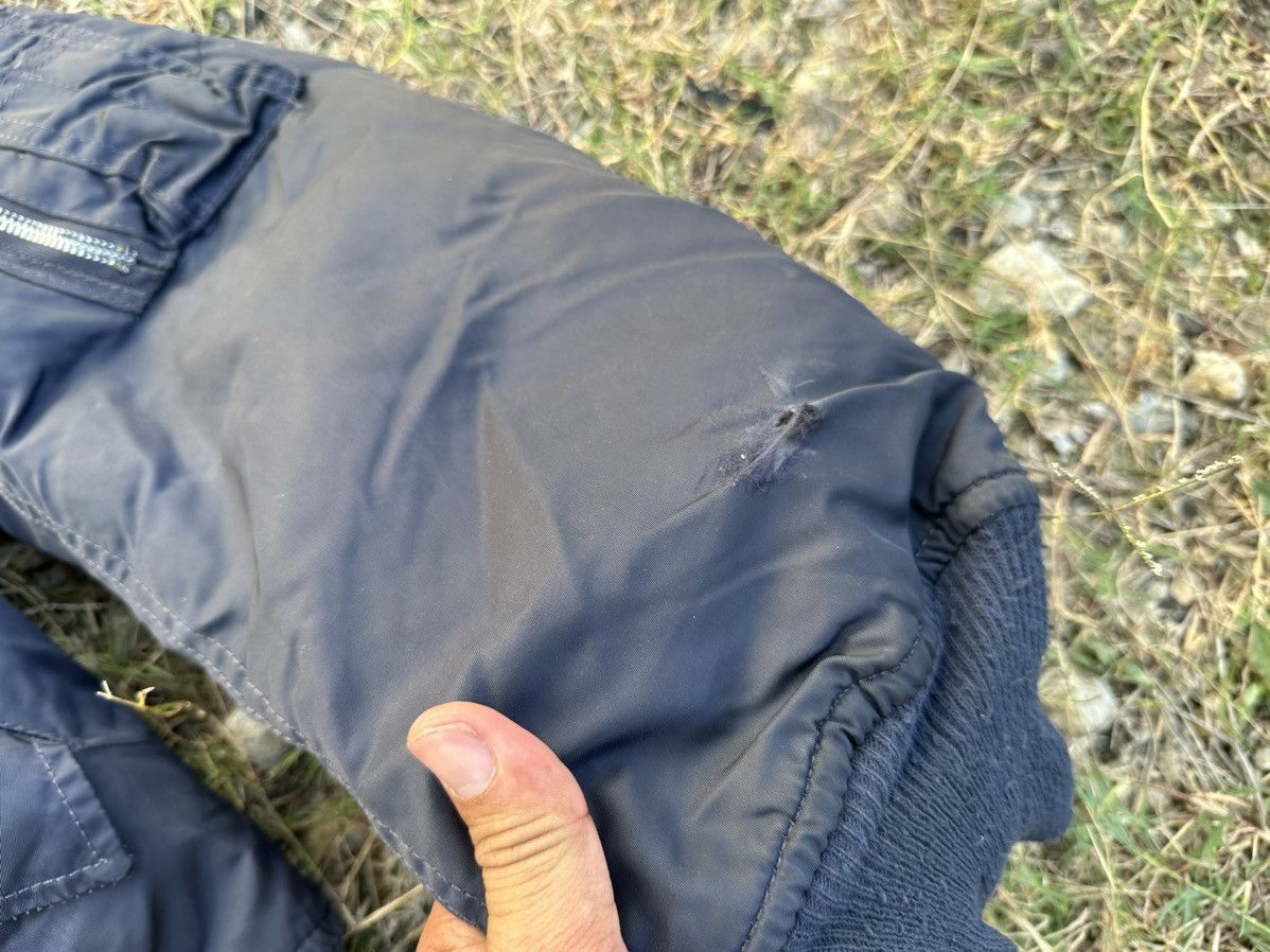VTG Distress Alpha Industries Bomber Jacket