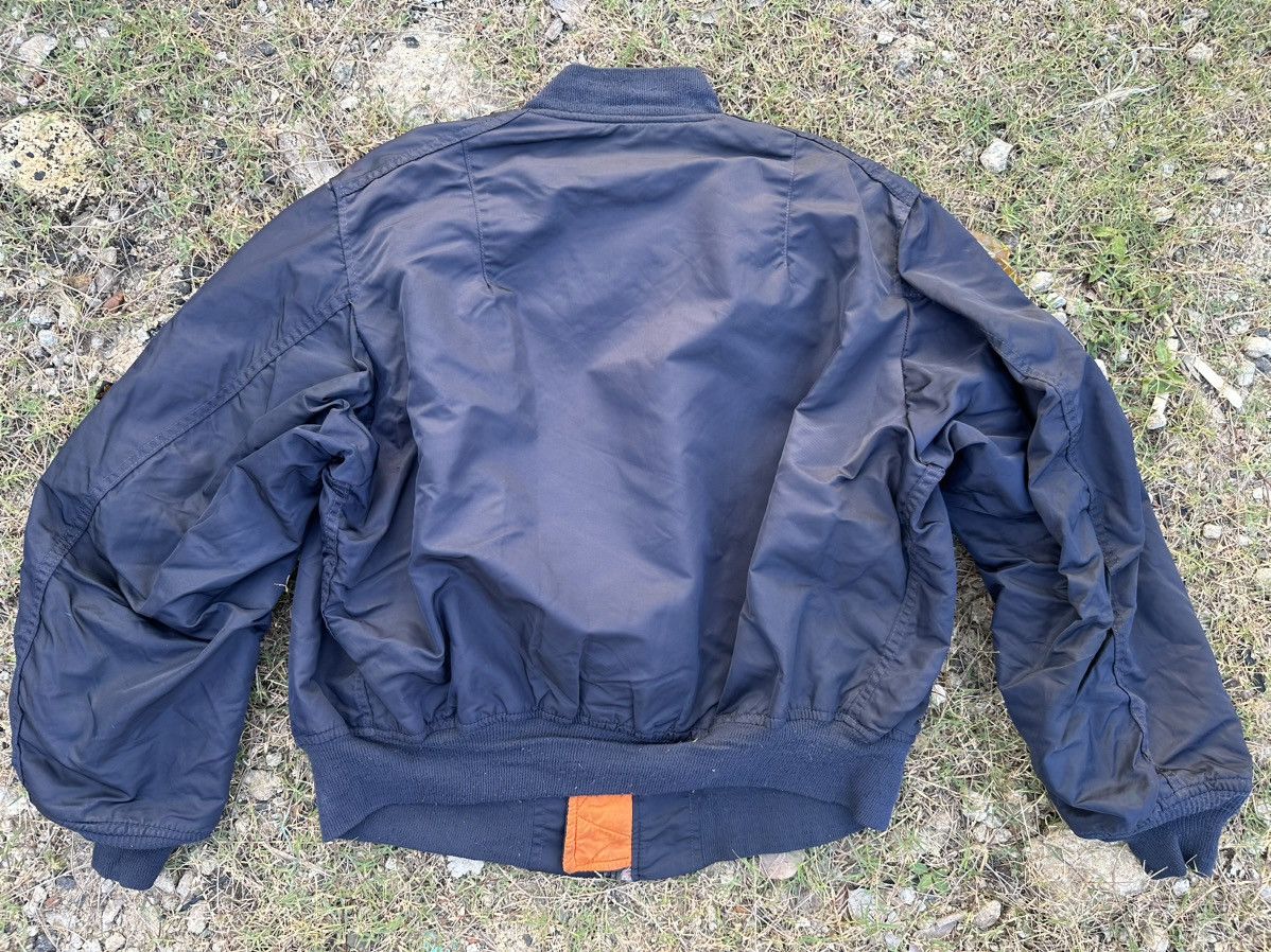 VTG Distress Alpha Industries Bomber Jacket