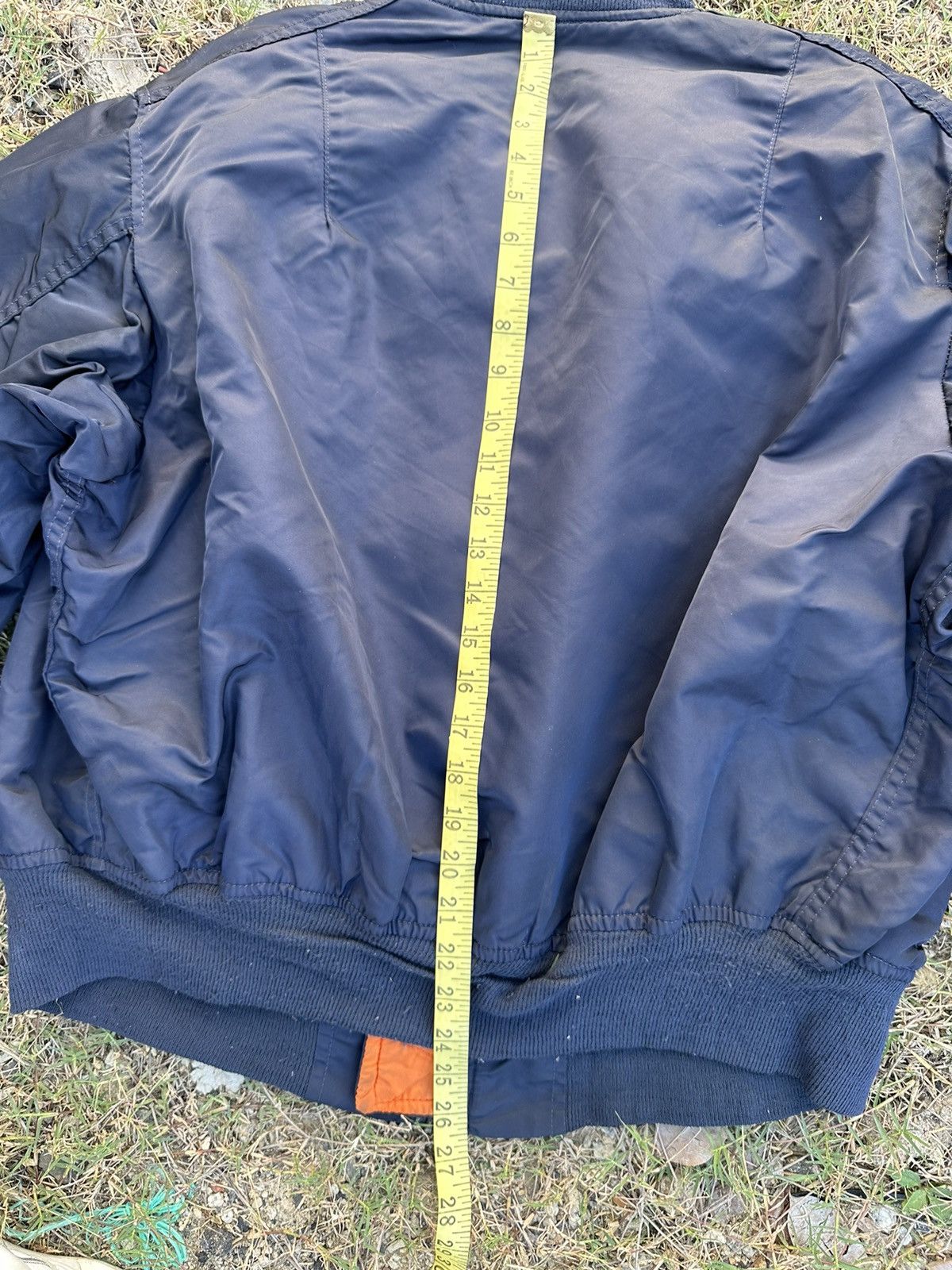 VTG Distress Alpha Industries Bomber Jacket