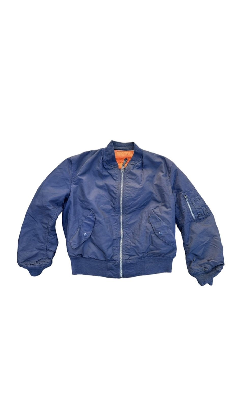 VTG Distress Alpha Industries Bomber Jacket