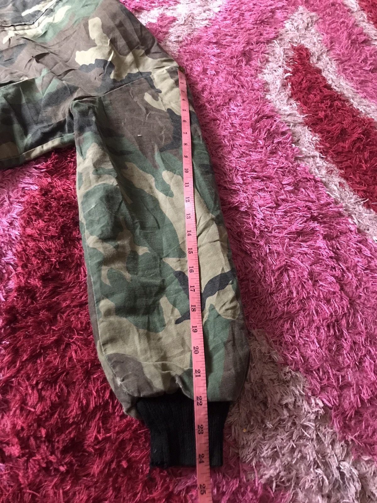 Vintage Vtg army camouflage bomber jacket Size US M / EU 48-50 / 2 - 11 Thumbnail