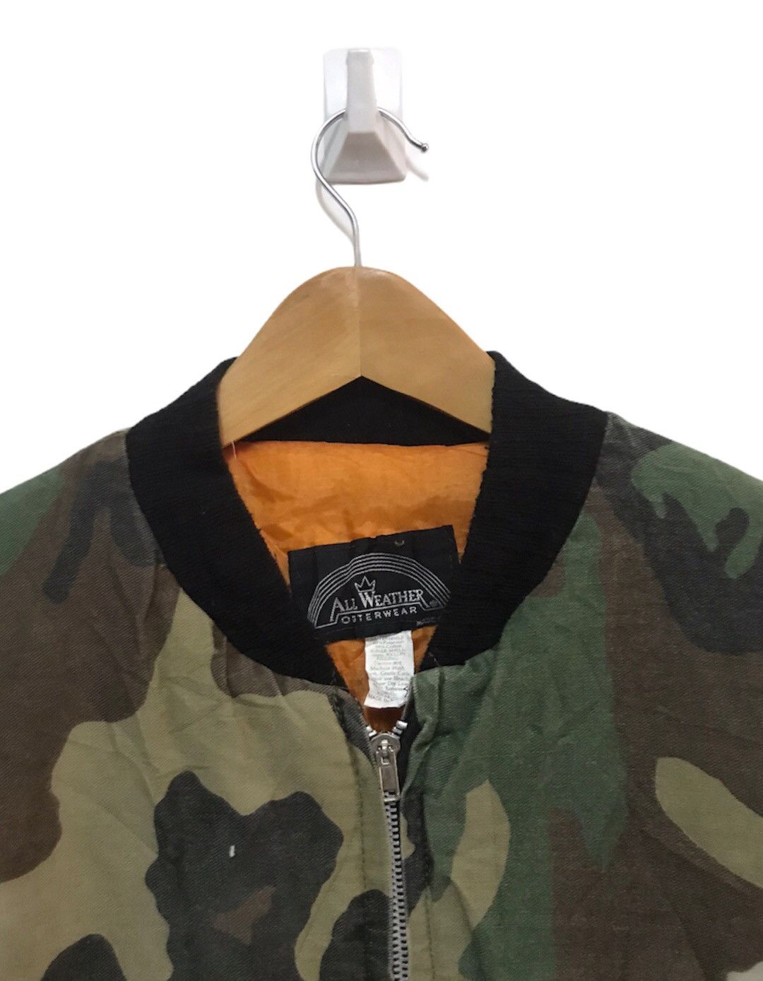 Vintage Vtg army camouflage bomber jacket Size US M / EU 48-50 / 2 - 4 Thumbnail